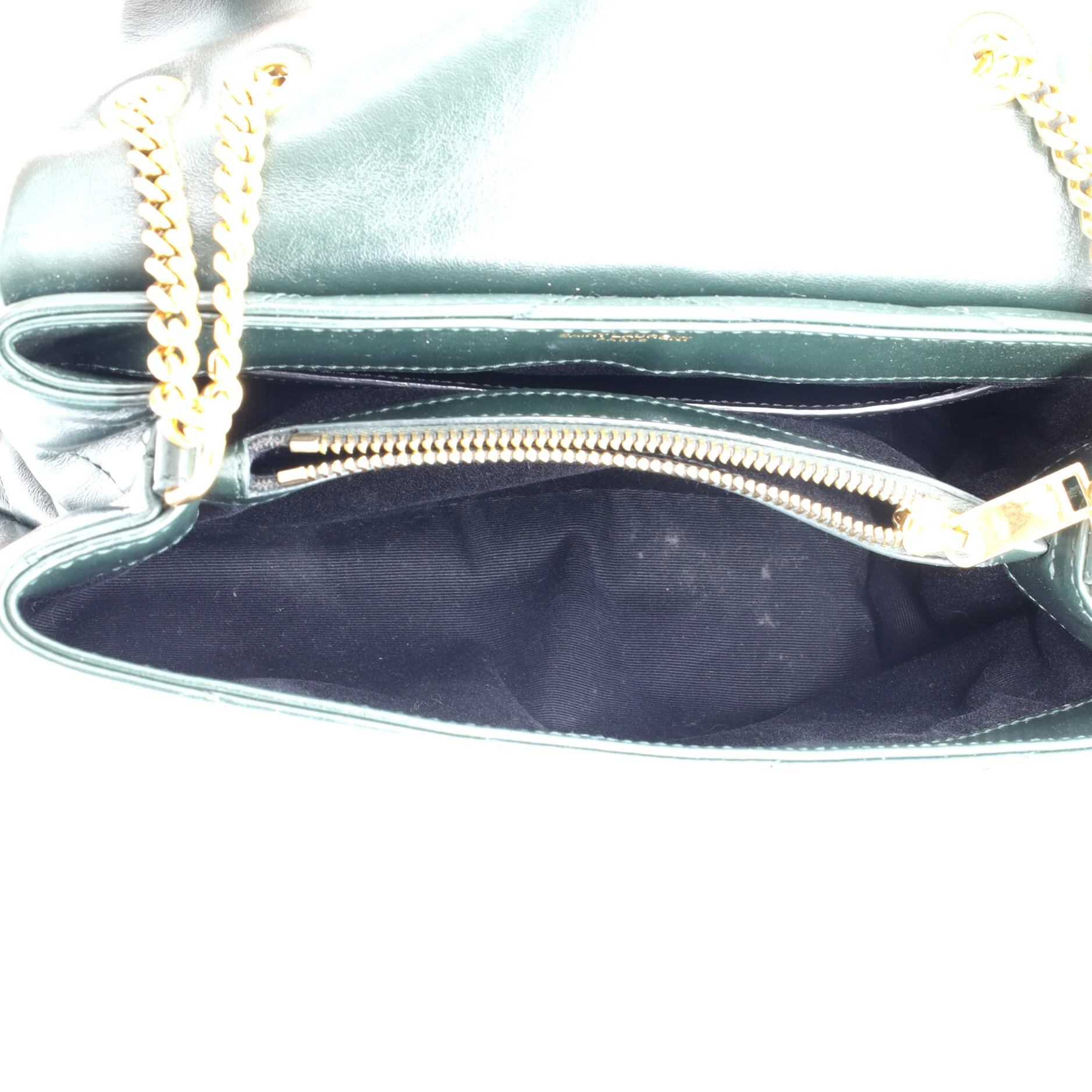 Loulou Shoulder Bag Matelasse Chevron Leather Small - Image 5