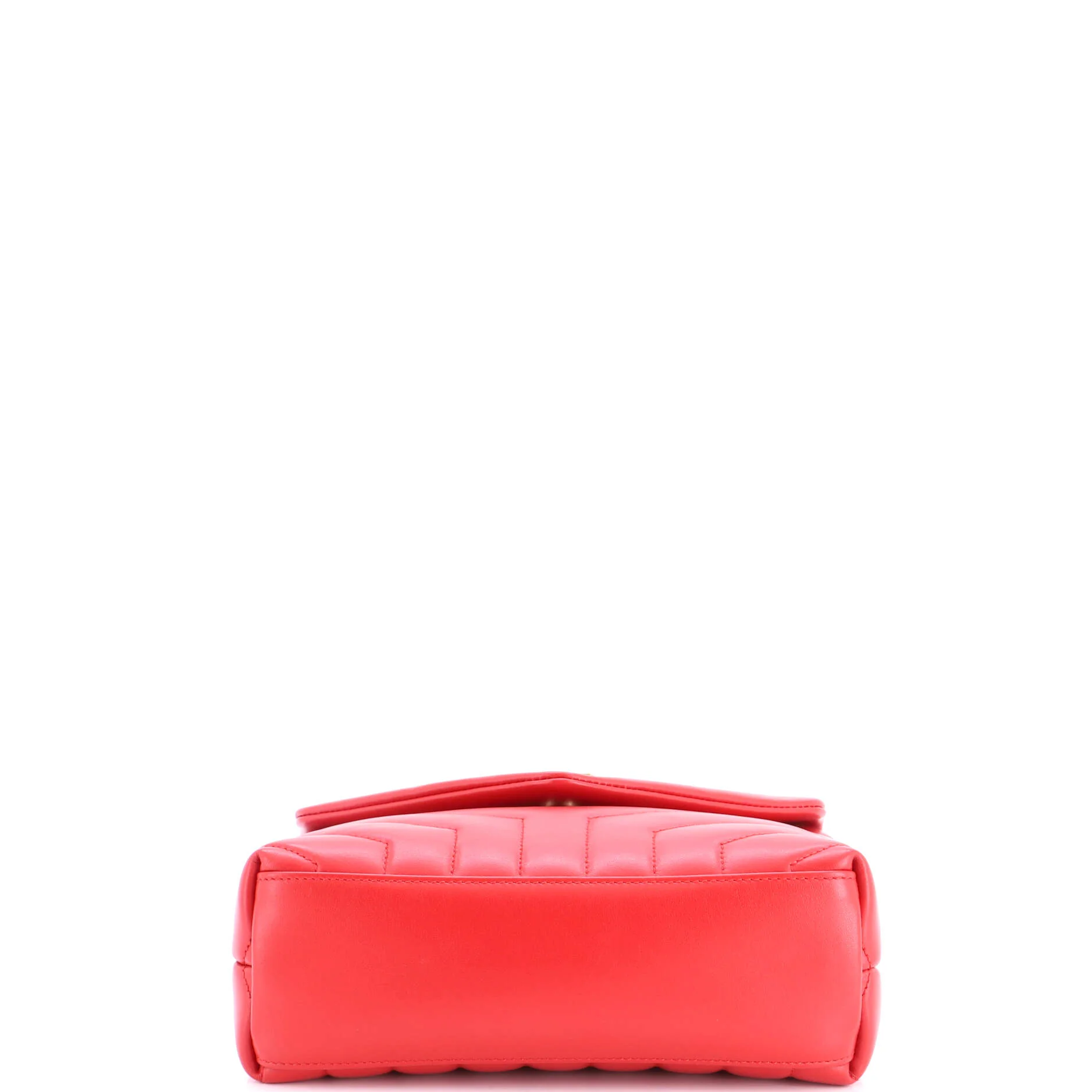 Loulou Shoulder Bag Matelasse Chevron Leather Small - Image 4