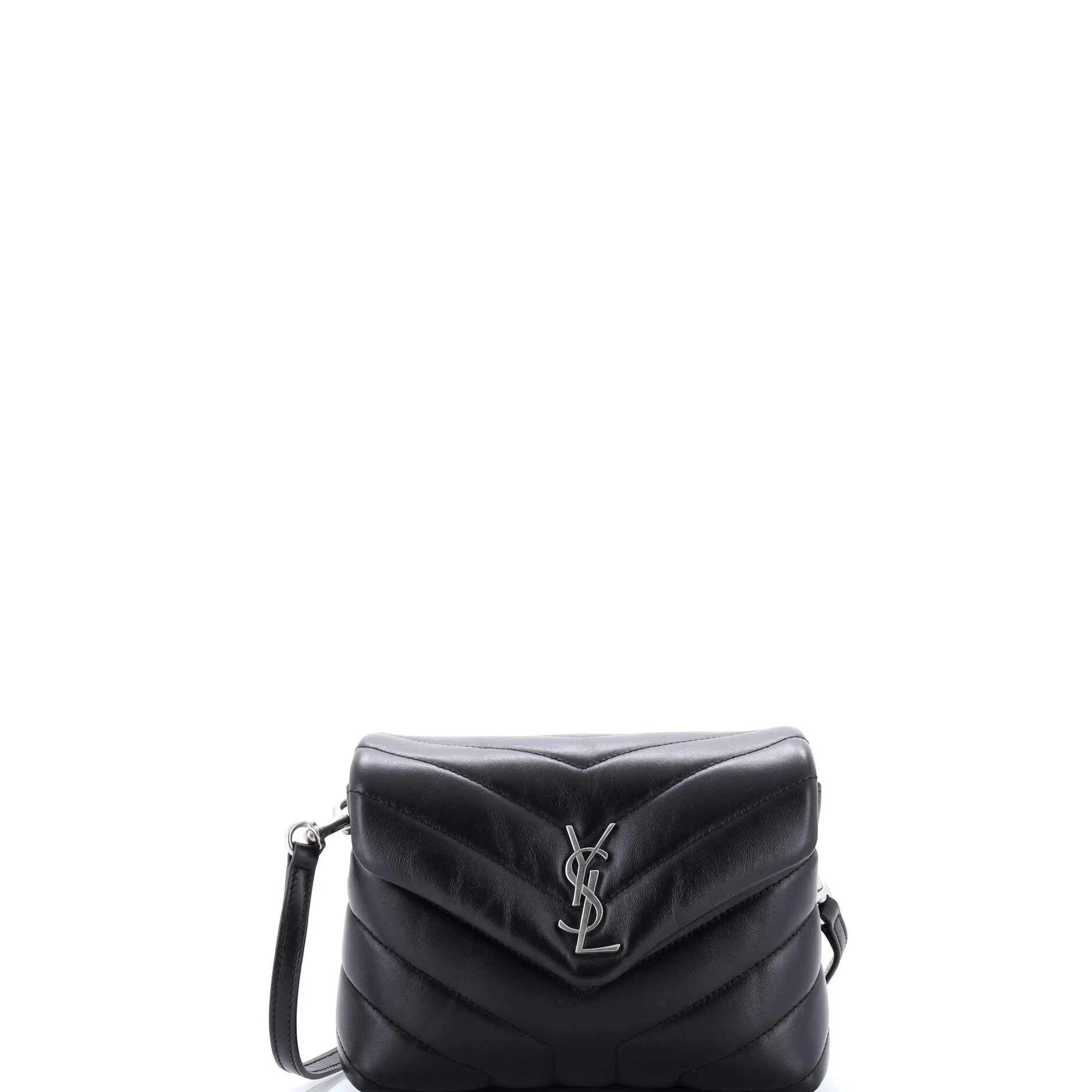 Loulou Shoulder Bag Matelasse Chevron Leather Toy