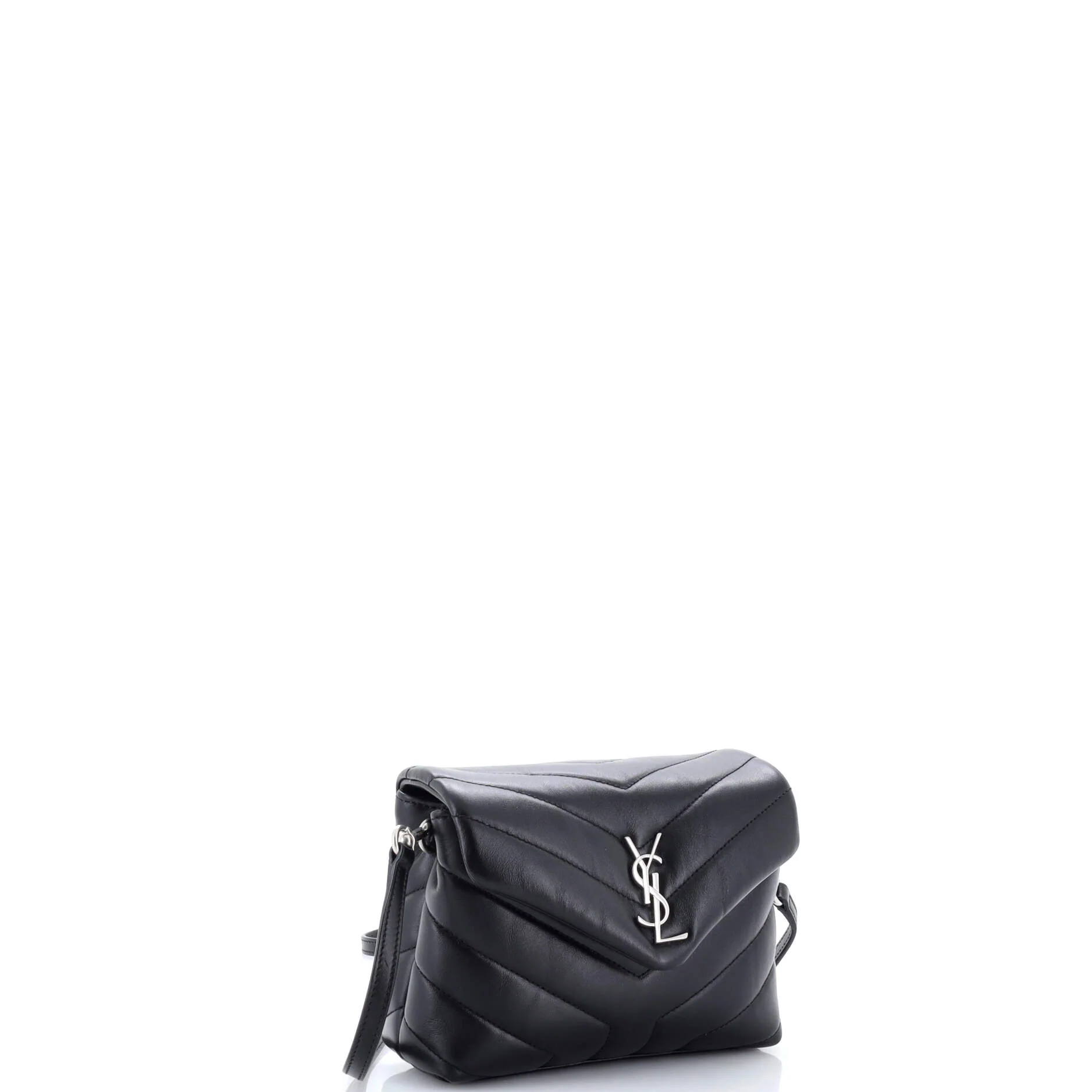 Loulou Shoulder Bag Matelasse Chevron Leather Toy - Image 2