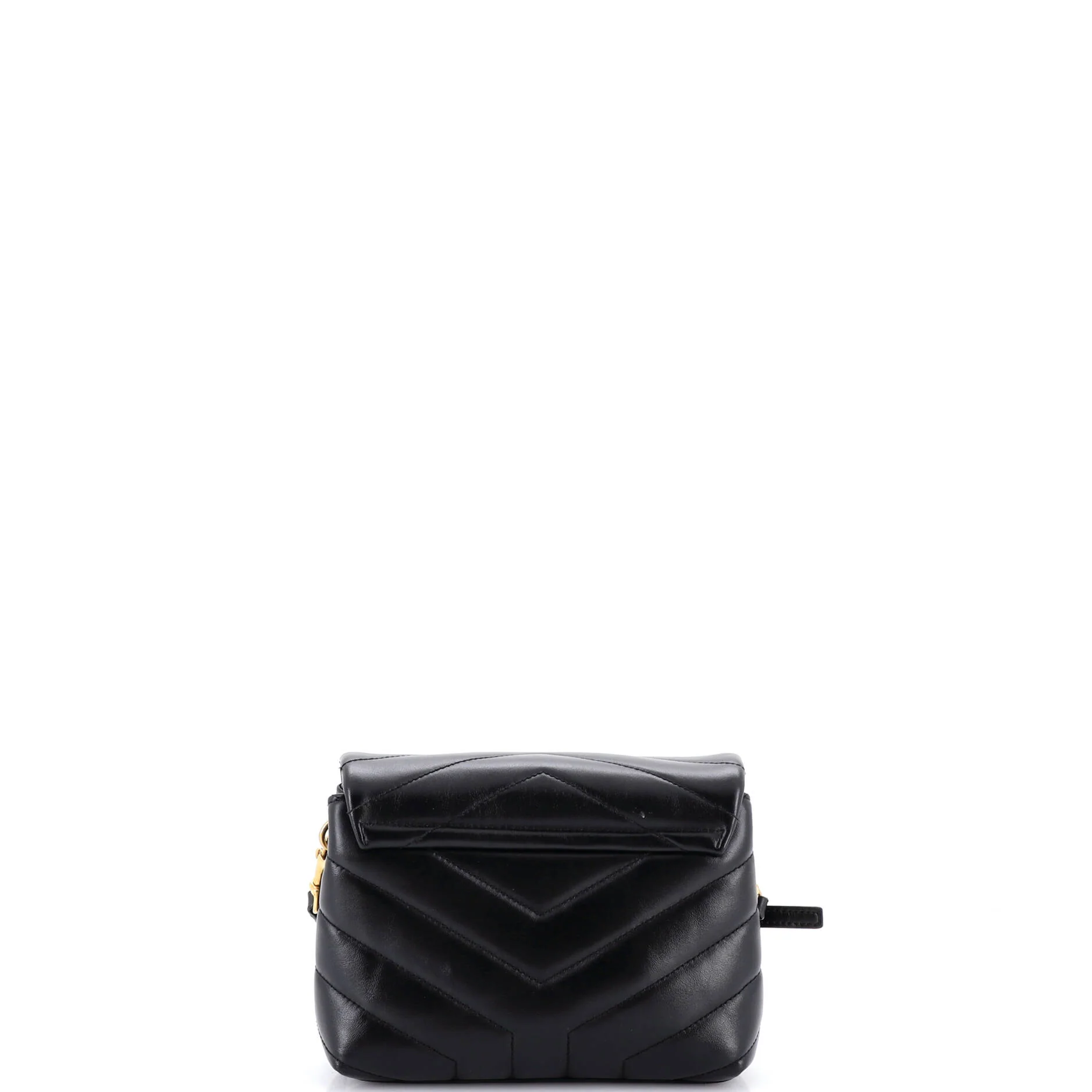 Loulou Shoulder Bag Matelasse Chevron Leather Toy - Image 3