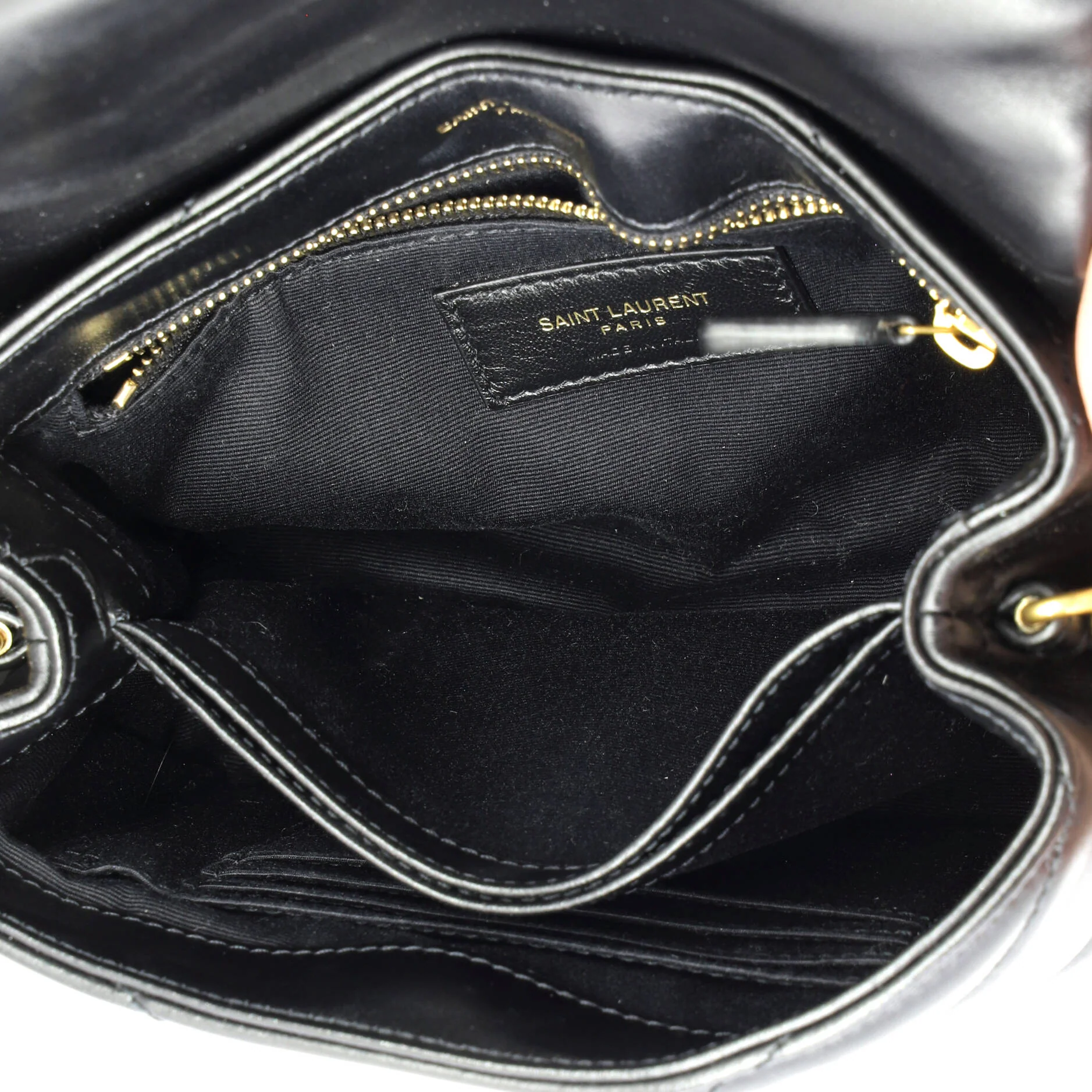 Loulou Shoulder Bag Matelasse Chevron Leather Toy - Image 5