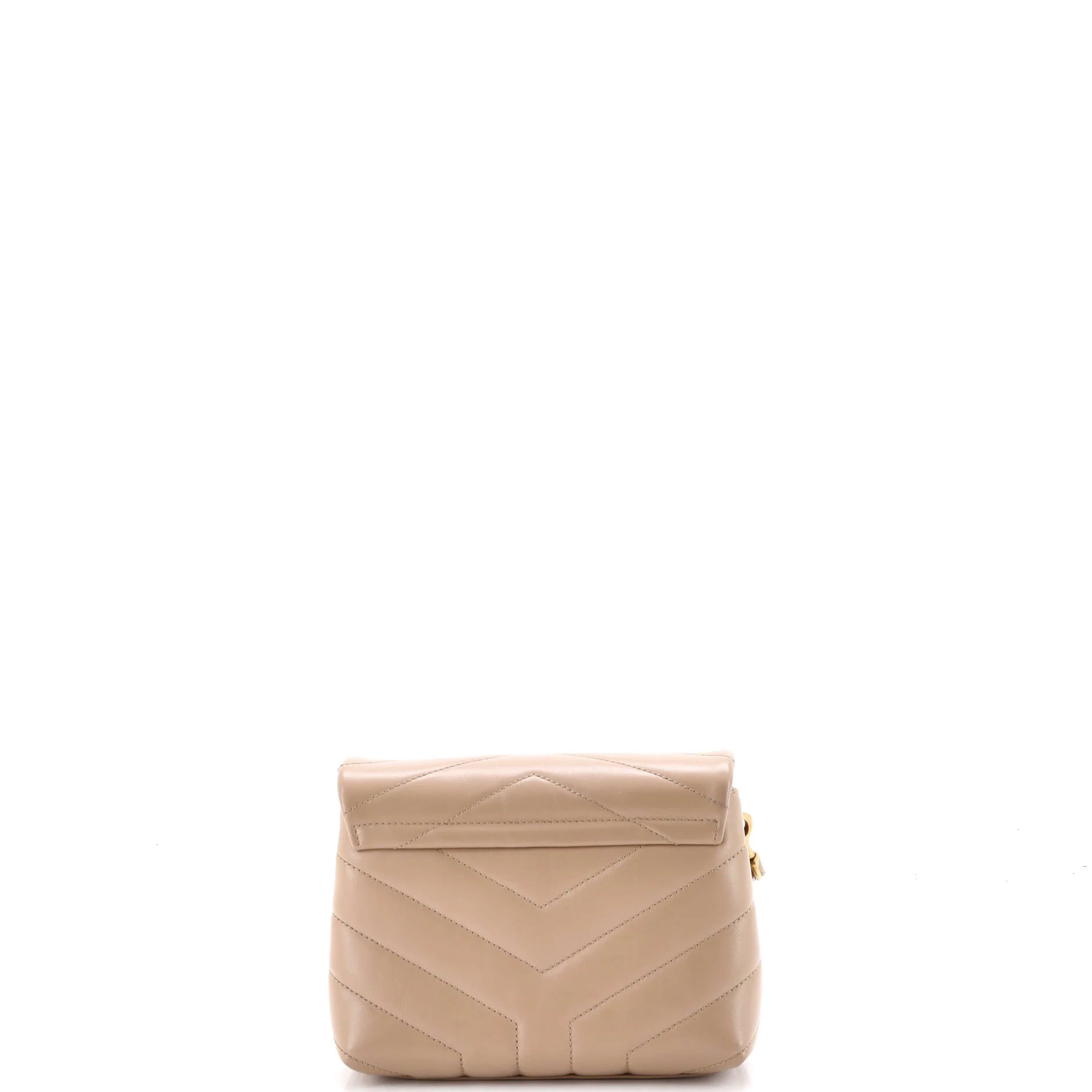 Loulou Shoulder Bag Matelasse Chevron Leather Toy - Image 3
