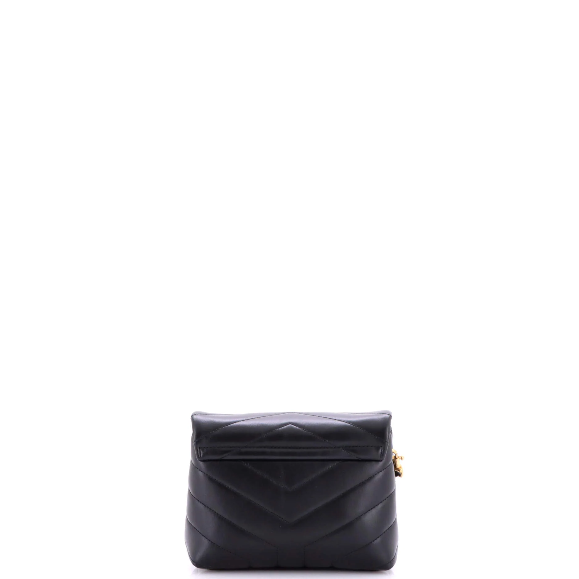 Loulou Shoulder Bag Matelasse Chevron Leather Toy - Image 3