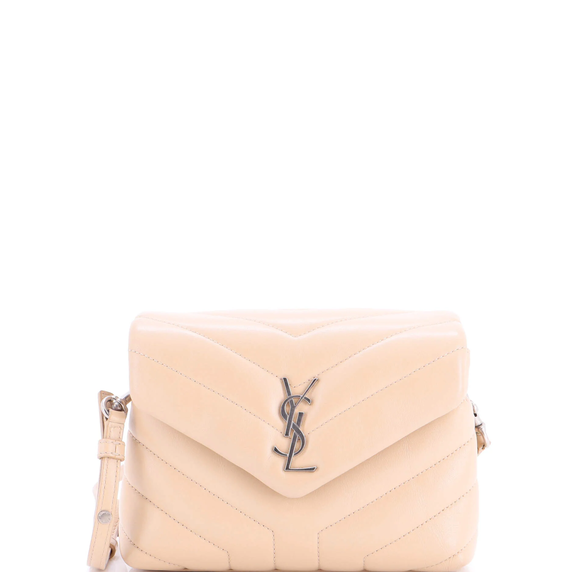 Loulou Shoulder Bag Matelasse Chevron Leather Toy