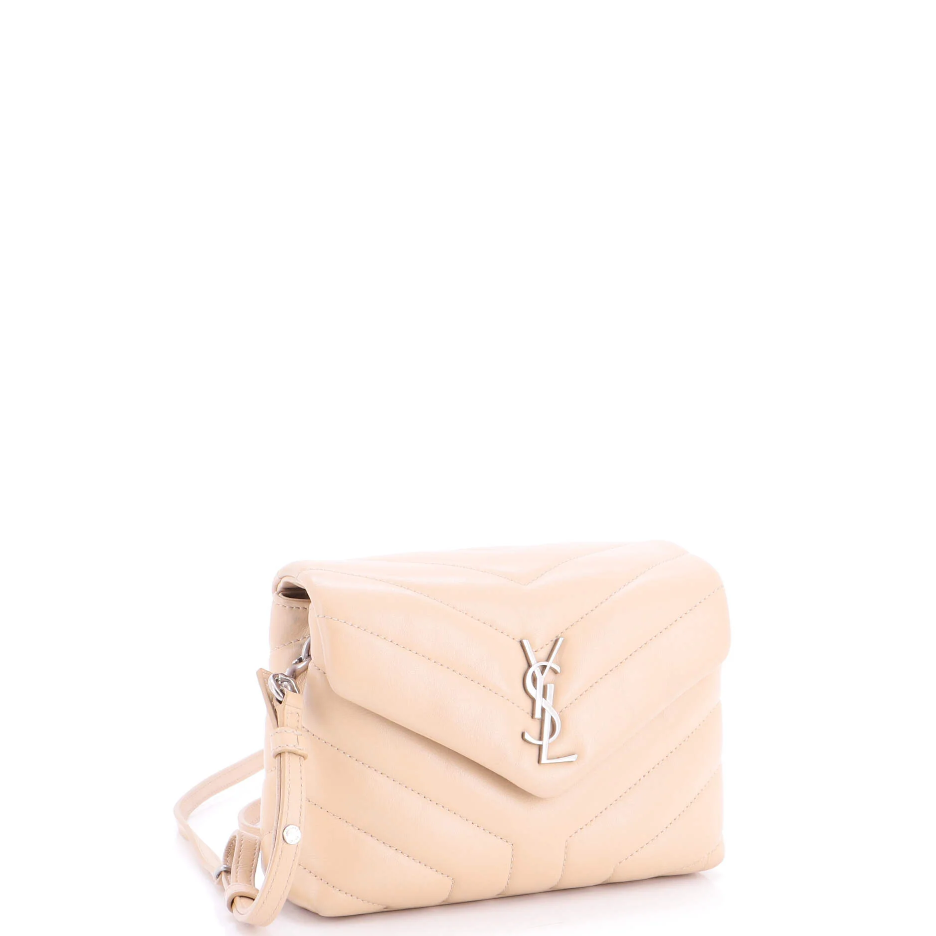 Loulou Shoulder Bag Matelasse Chevron Leather Toy - Image 2