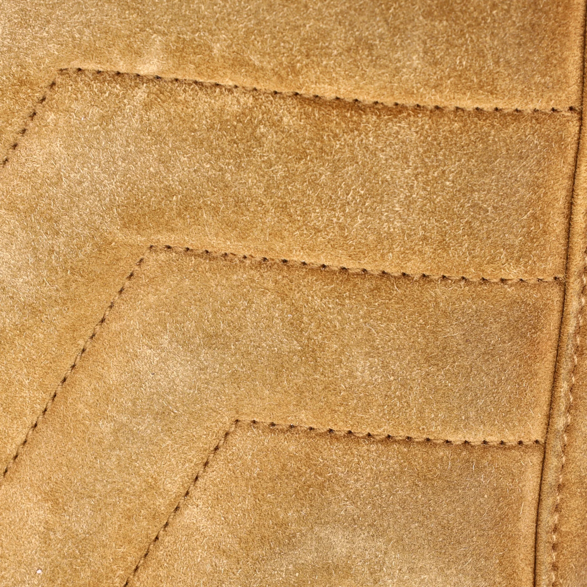 Loulou Shoulder Bag Matelasse Chevron Suede Small - Image 6