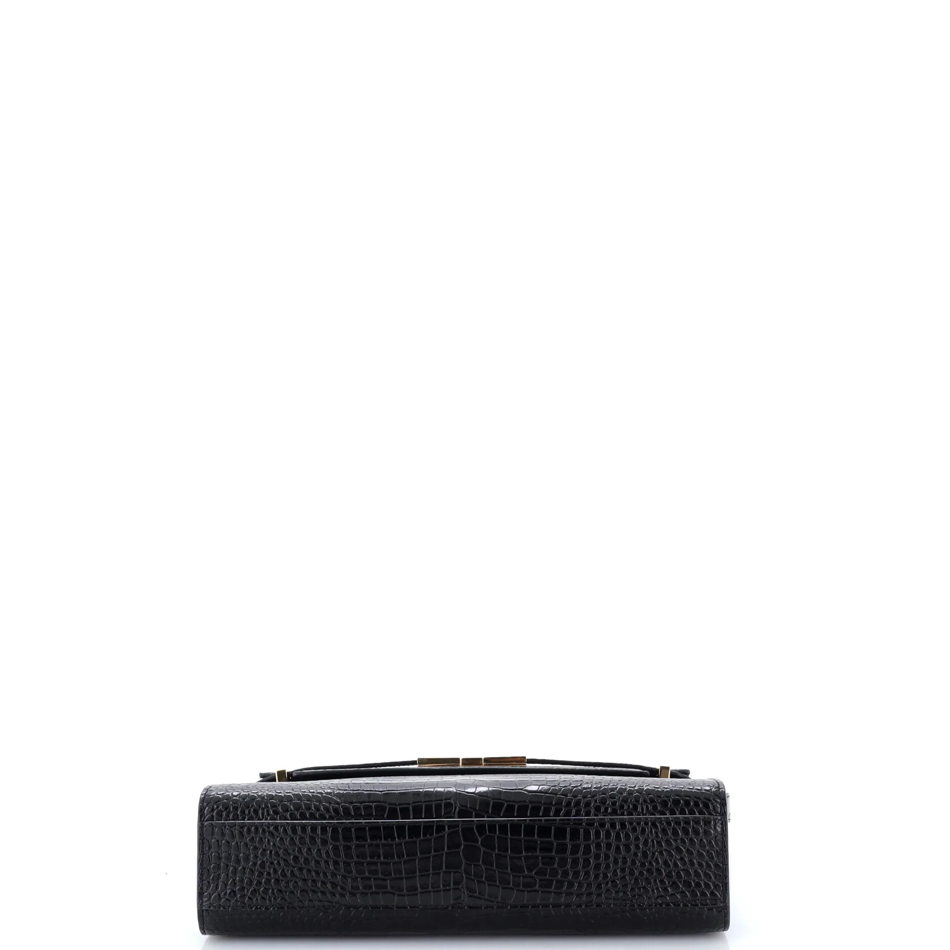 Manhattan Shoulder Bag Crocodile Embossed Leather Medium - Image 4