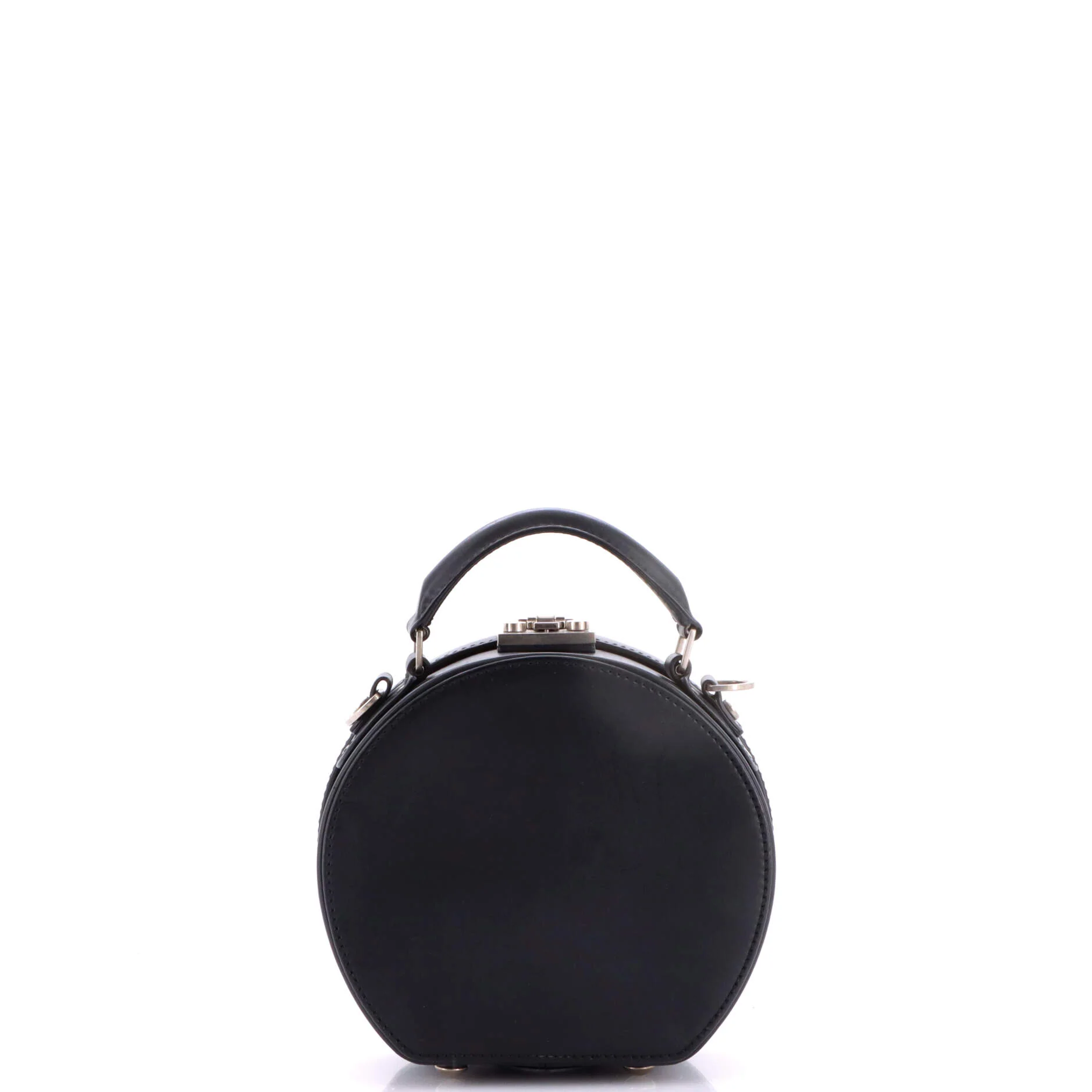 Mica Hatbox Bag Leather Small - Image 3