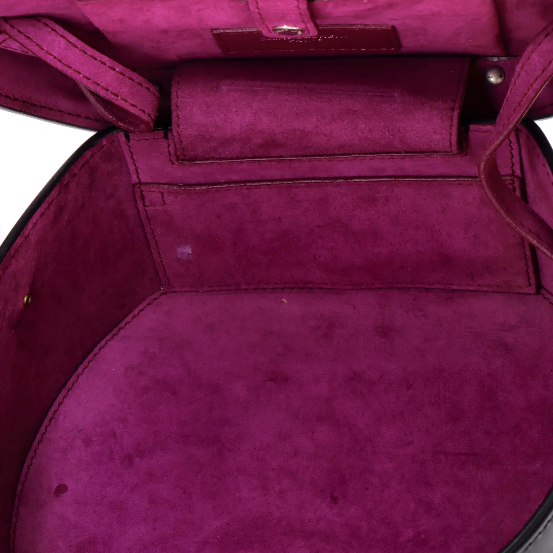 Mica Hatbox Bag Leather Small - Image 5