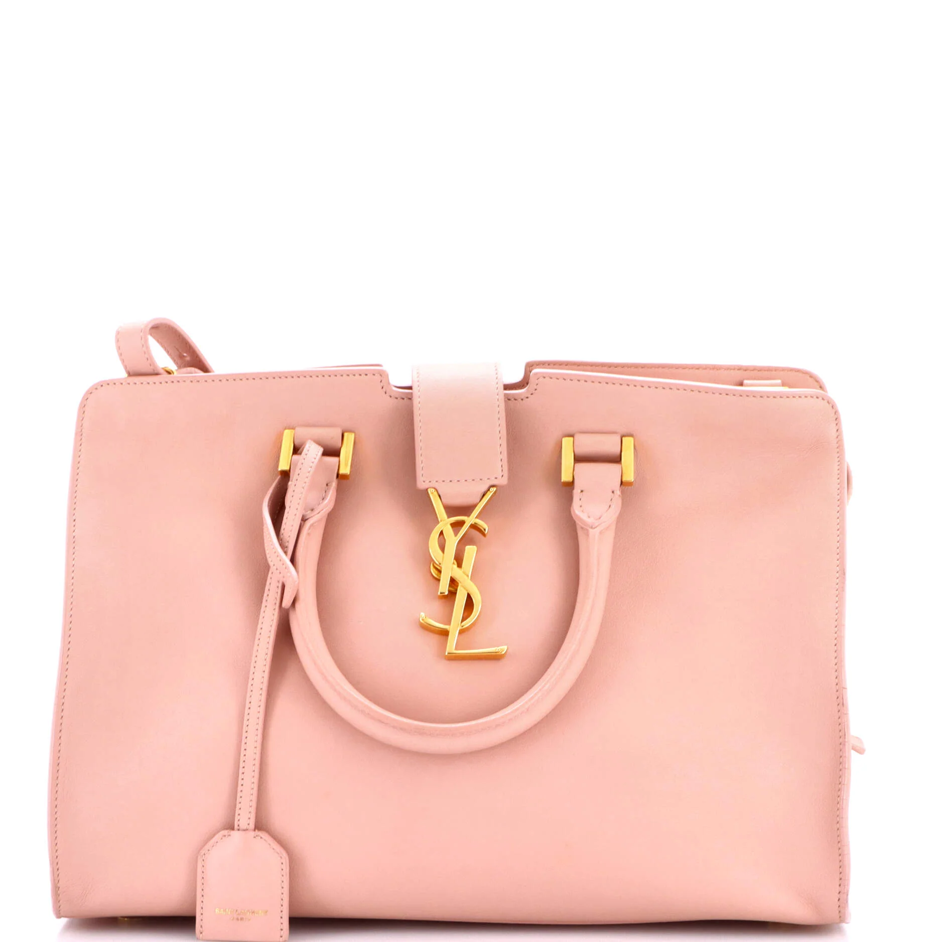 Monogram Cabas Leather Small