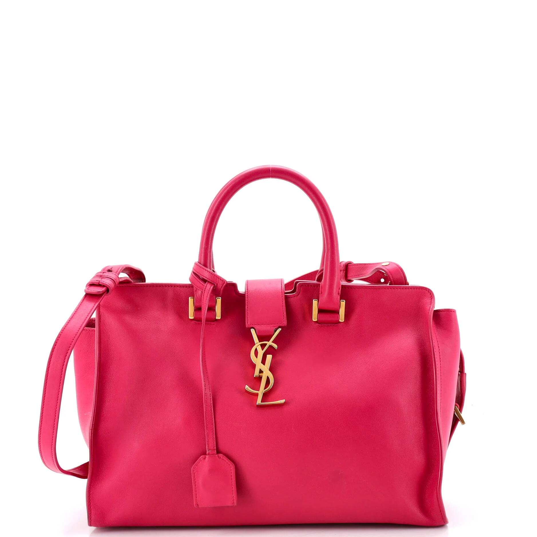 Monogram Cabas Leather Small