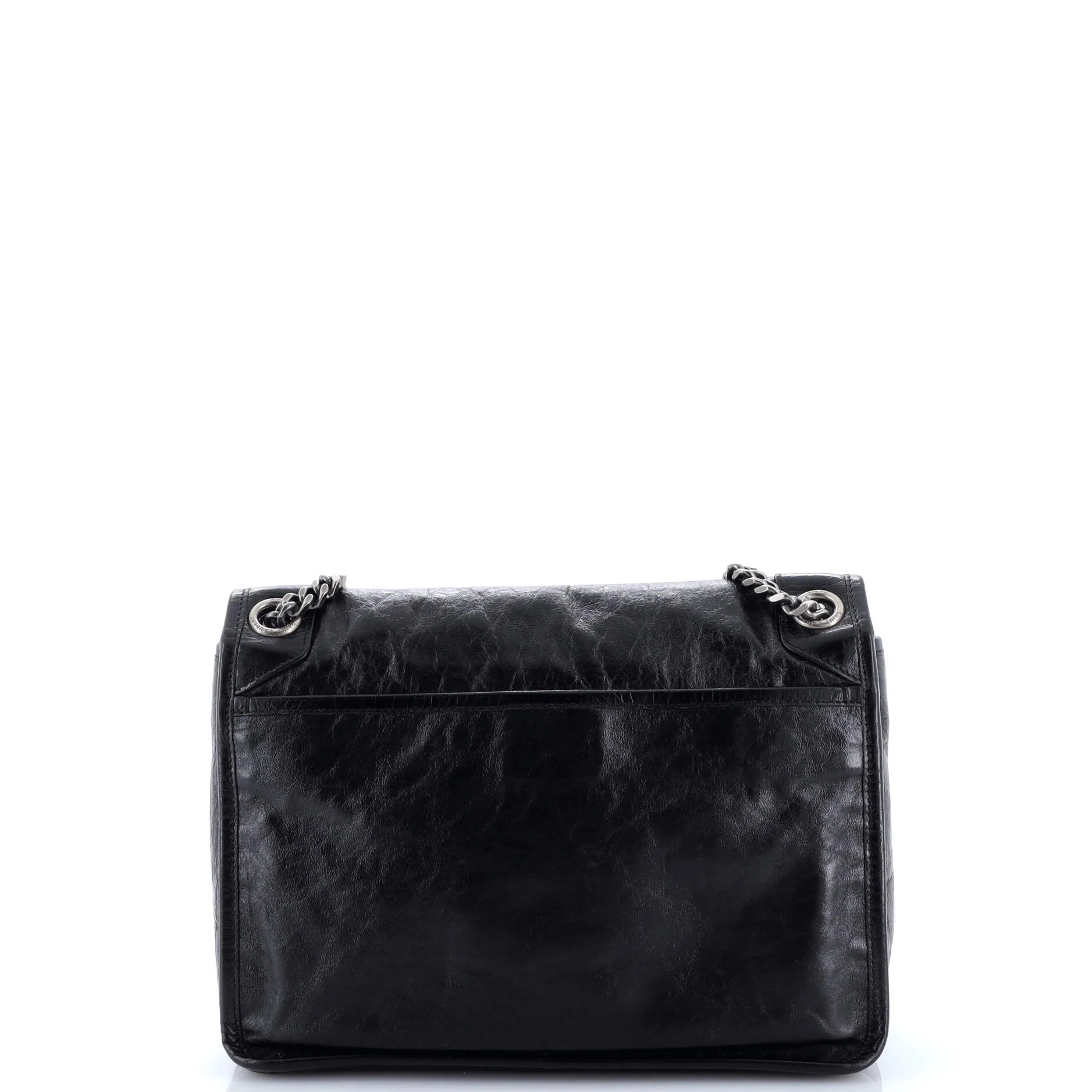 Niki Chain Flap Bag Leather Medium - Image 3