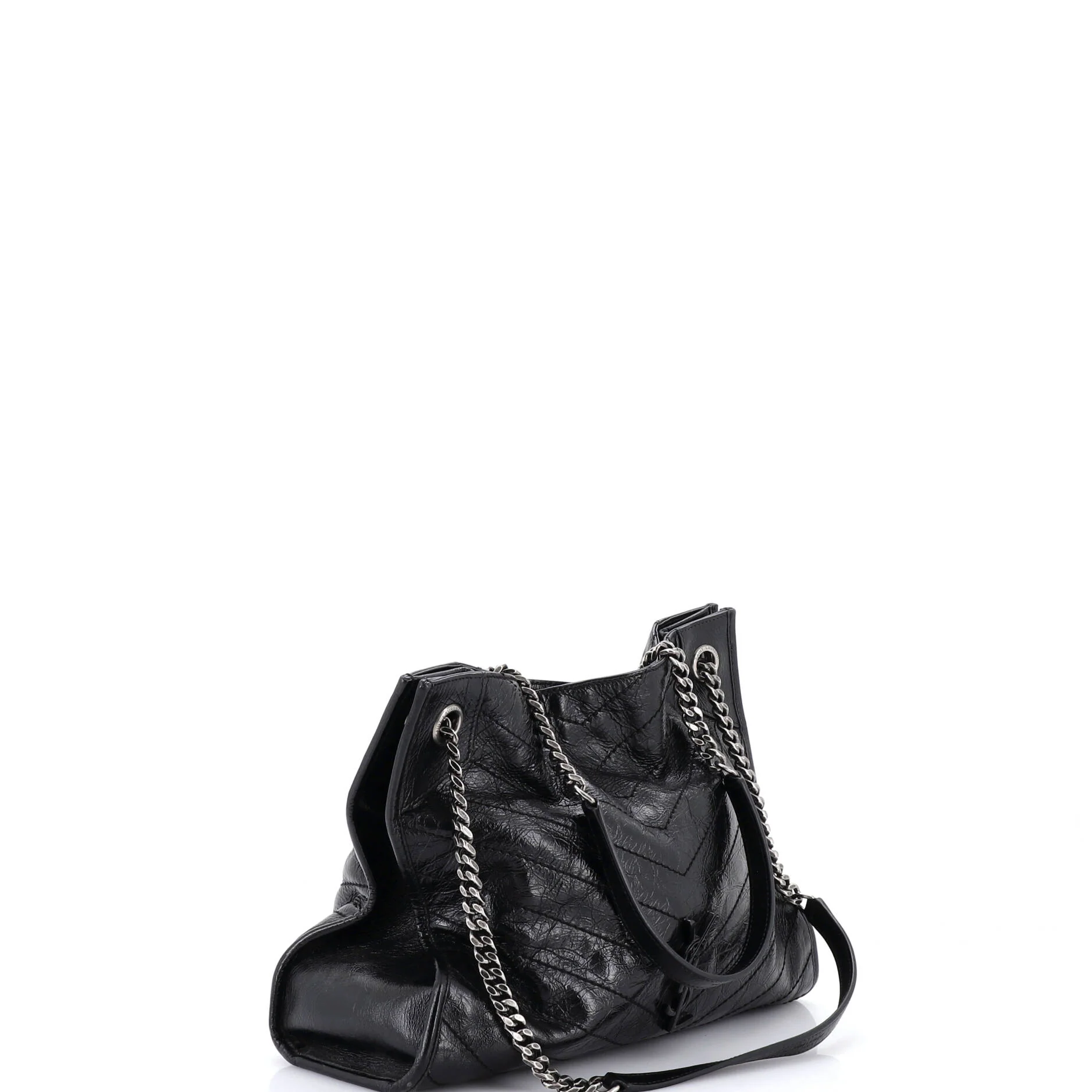 Niki Shopping Tote Matelasse Chevron Leather Medium - Image 2