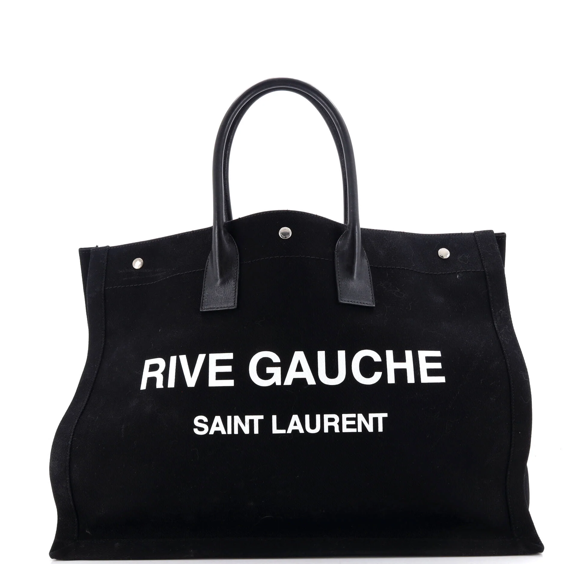 Rive Gauche Shopper Tote Canvas Large