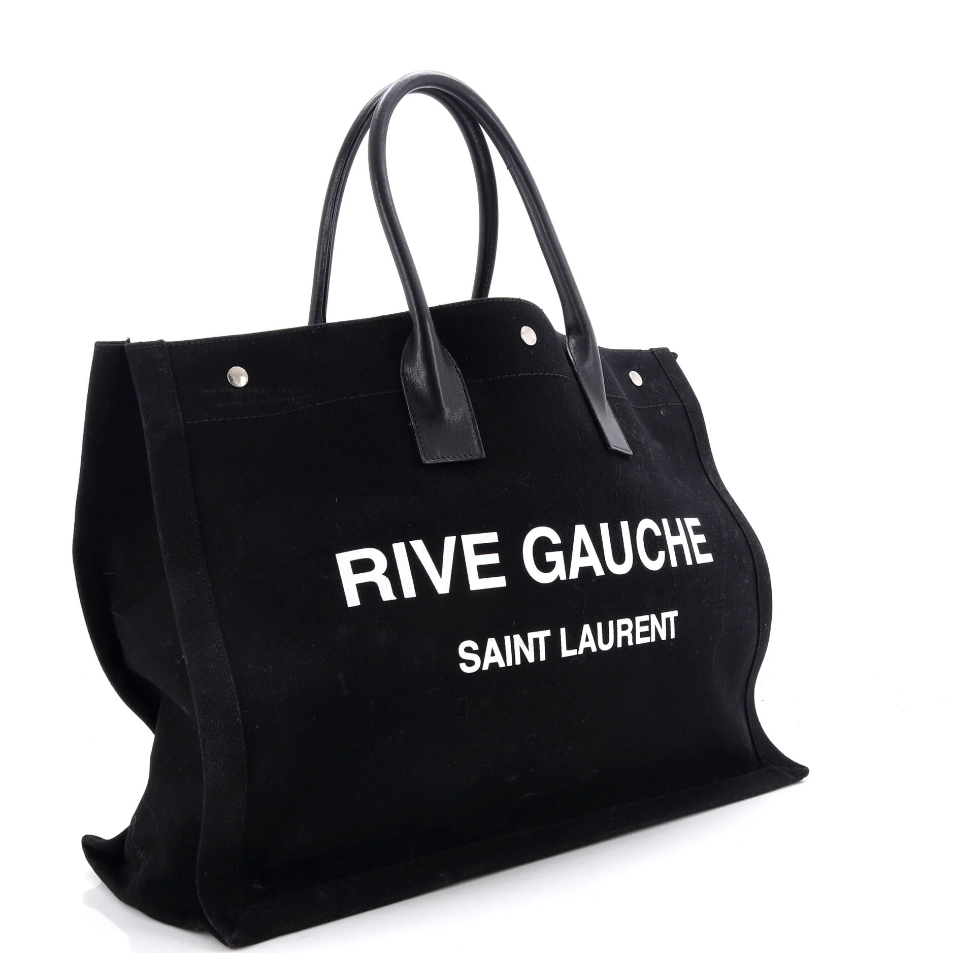 Rive Gauche Shopper Tote Canvas Large - Image 2