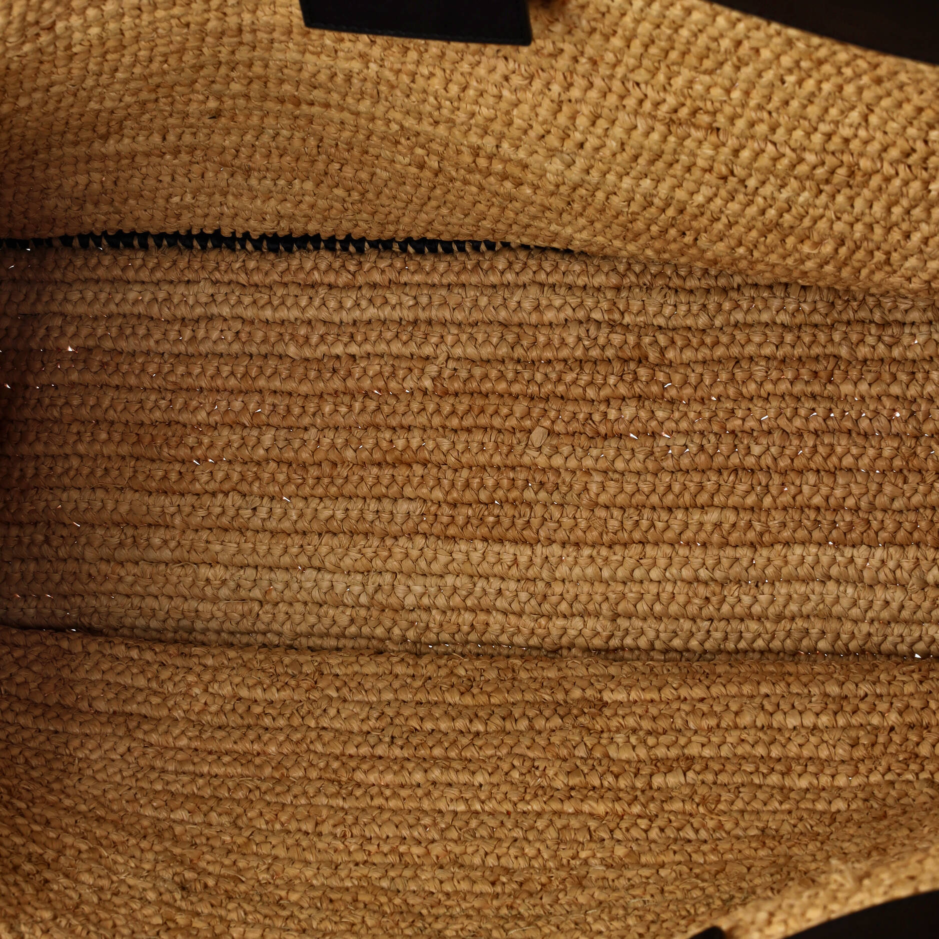 Rive Gauche Shopper Tote Raffia Maxi - Image 5