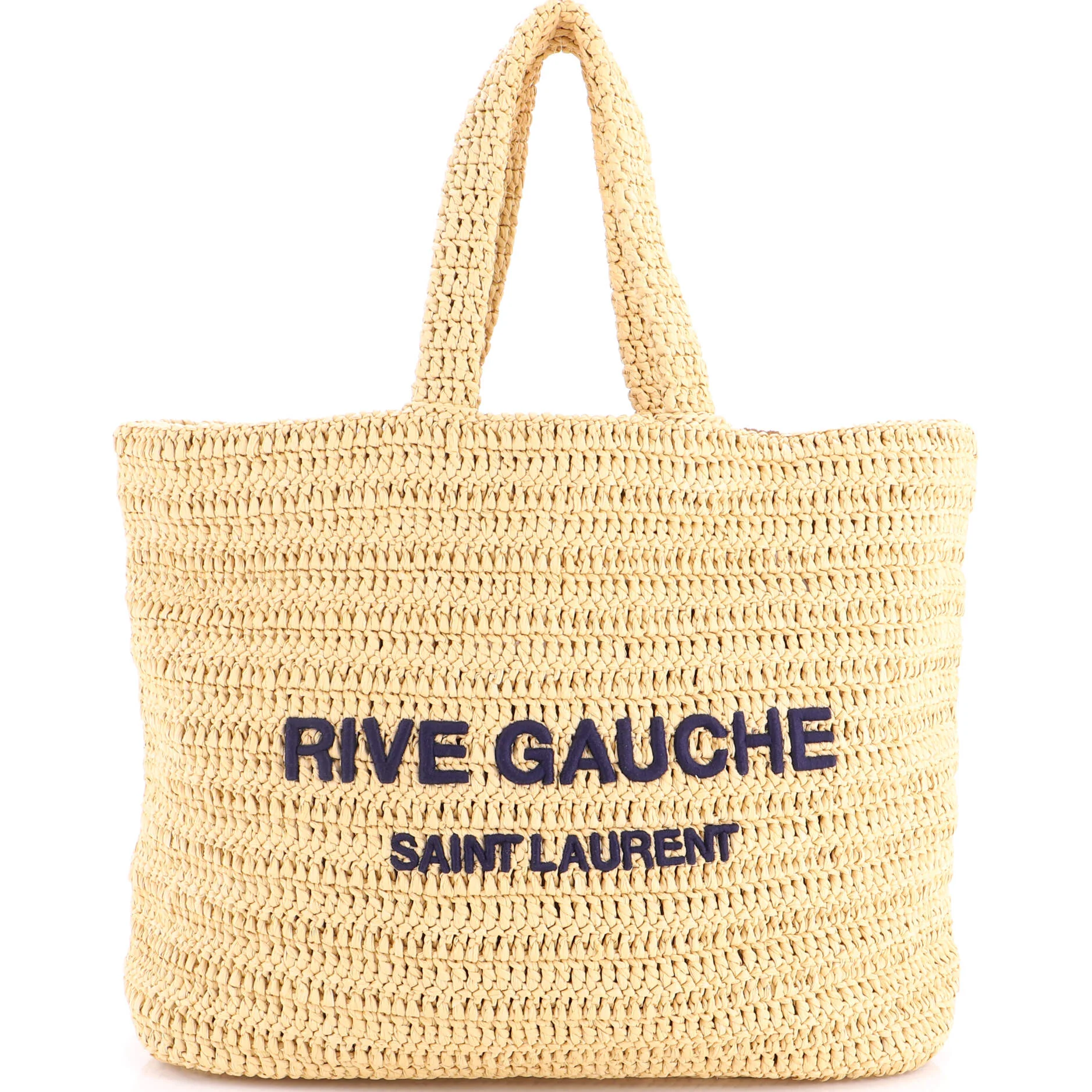 Rive Gauche Supple Tote Raffia