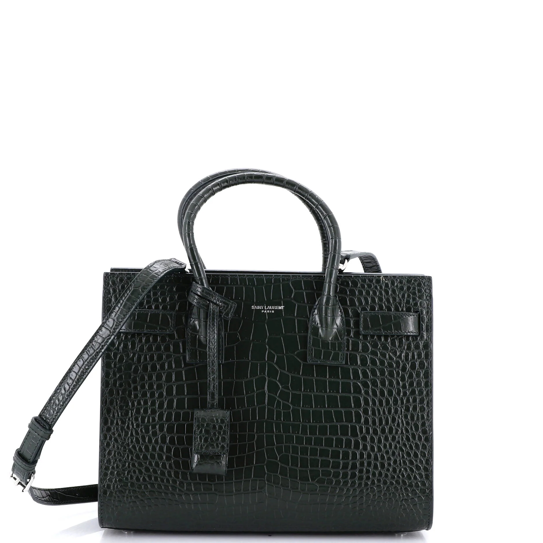 Sac de Jour NM Bag Crocodile Embossed Leather Baby