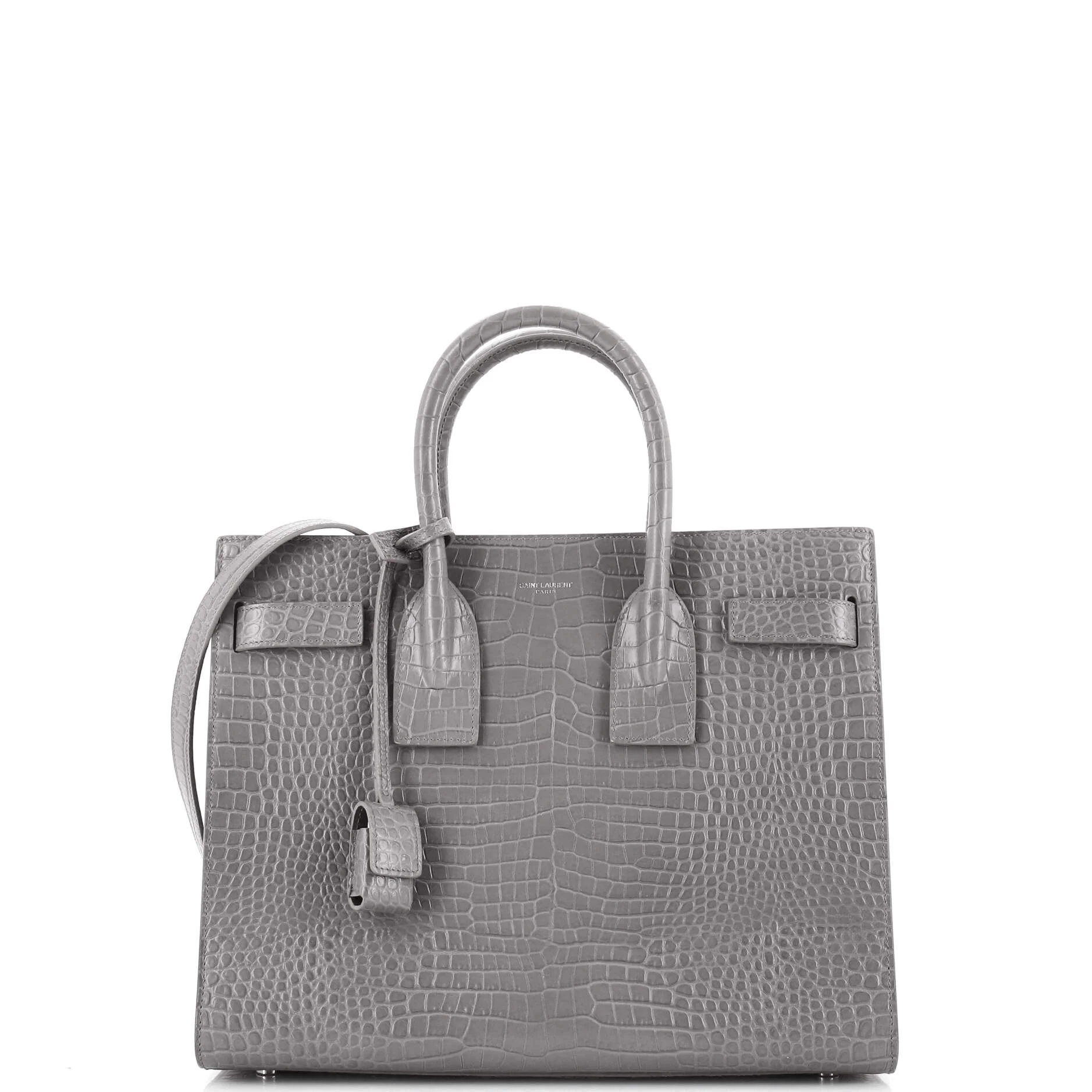 Sac de Jour NM Bag Crocodile Embossed Leather Small