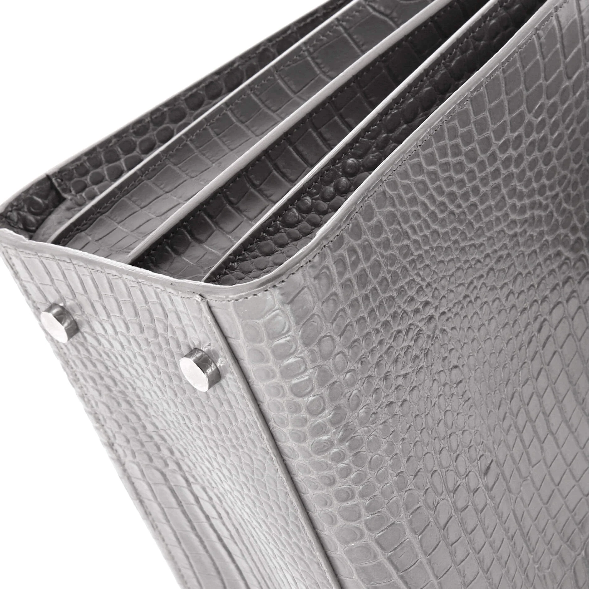 Sac de Jour NM Bag Crocodile Embossed Leather Small - Image 6