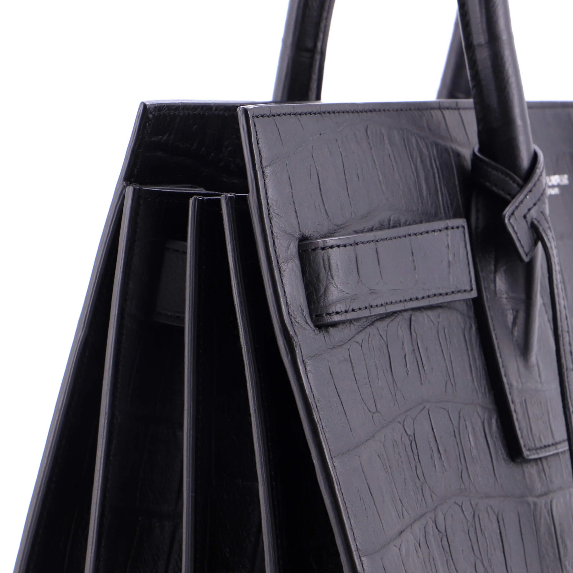 Sac de Jour NM Bag Crocodile Embossed Leather Small - Image 6