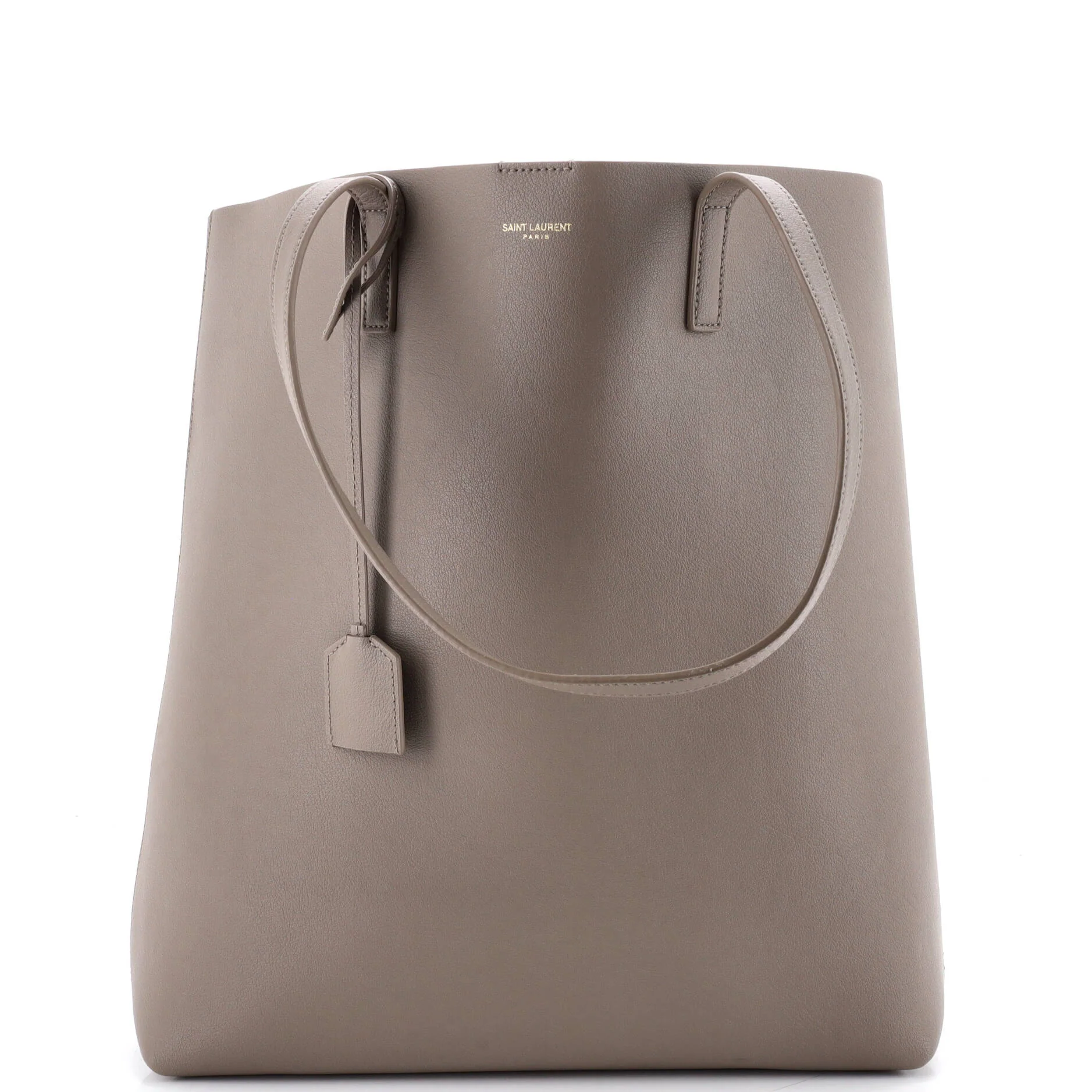 Shopper Tote Leather Tall