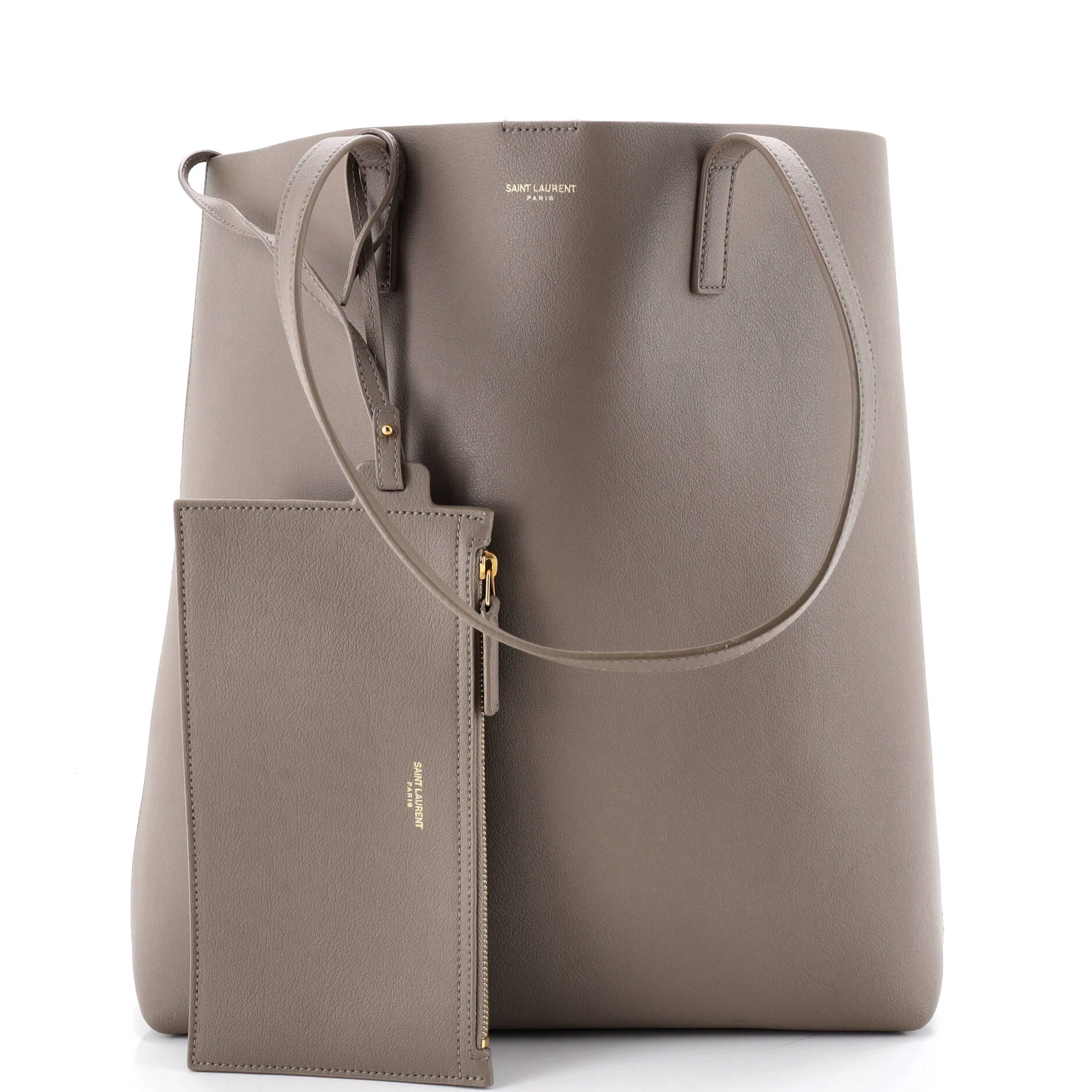 Shopper Tote Leather Tall - Image 2