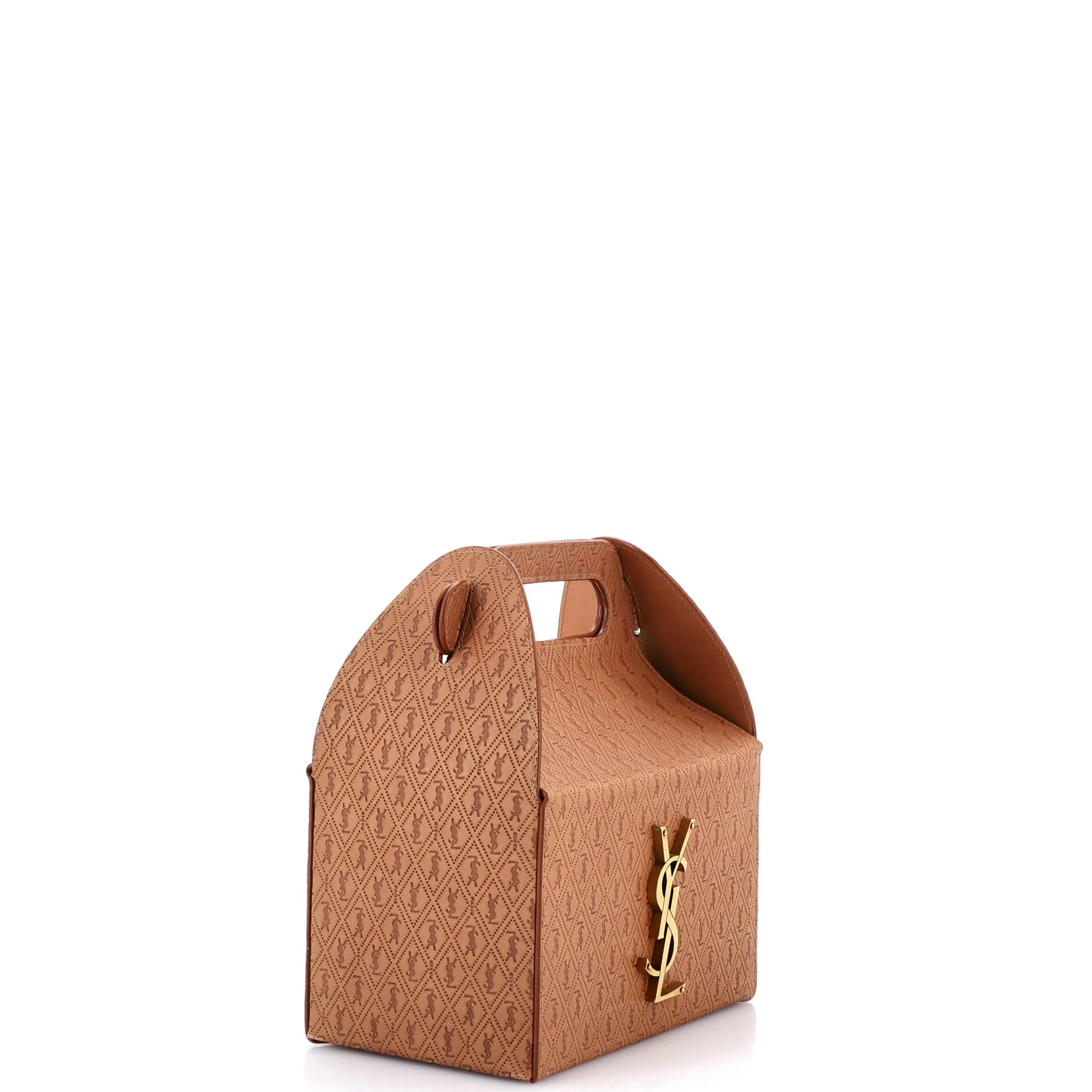 Take-Away Box Bag Monogram All Over Leather - Image 2
