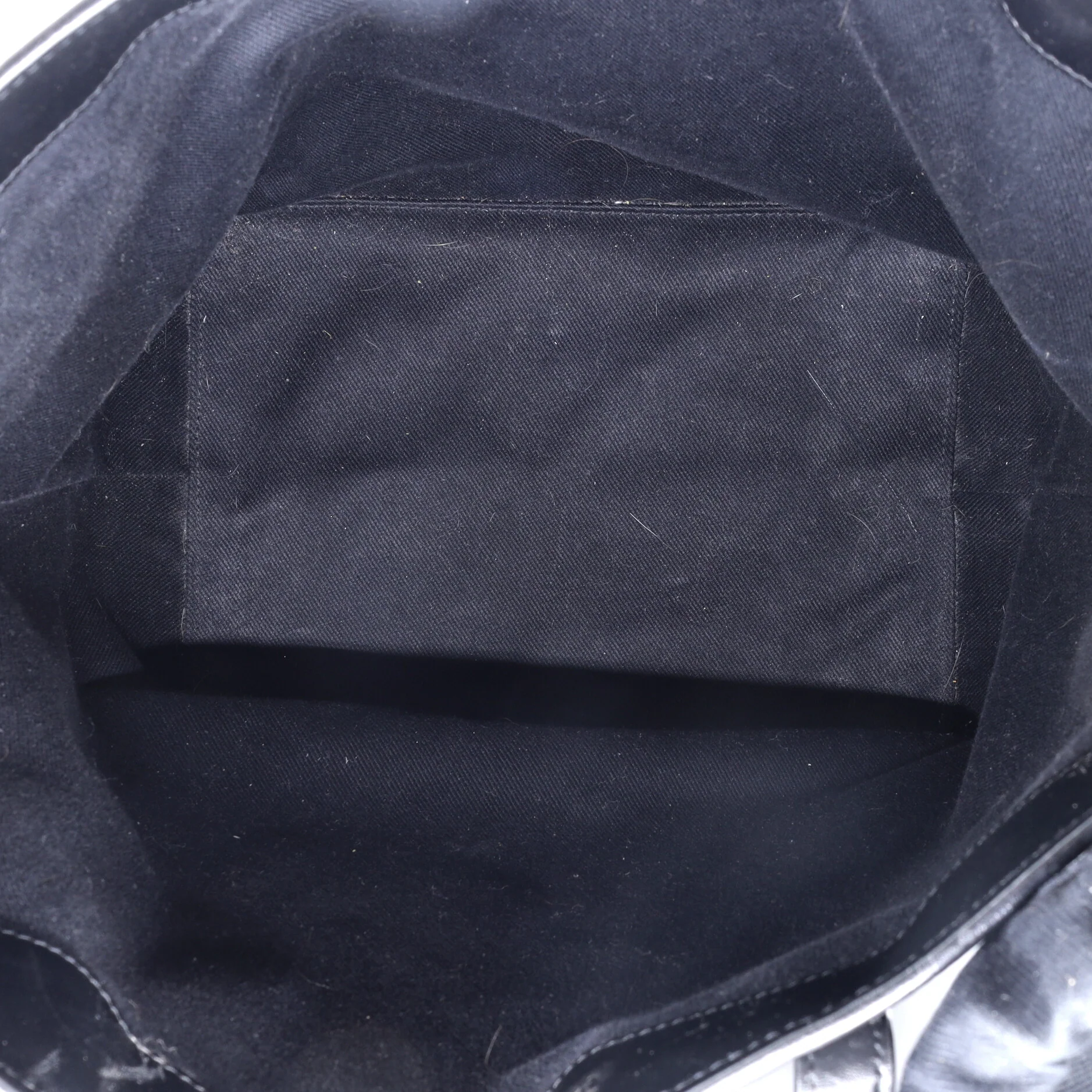 Teddy Shopping Tote Leather with Canvas - Image 5