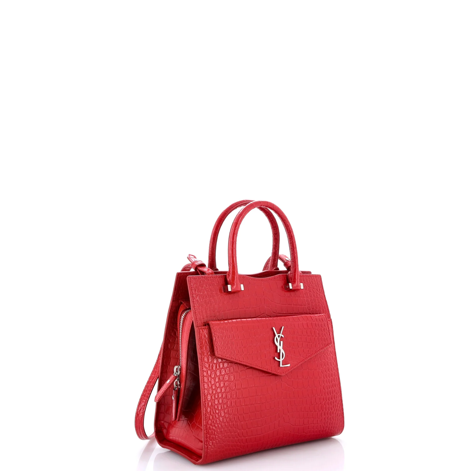 Uptown Tote Crocodile Embossed Leather Small - Image 2