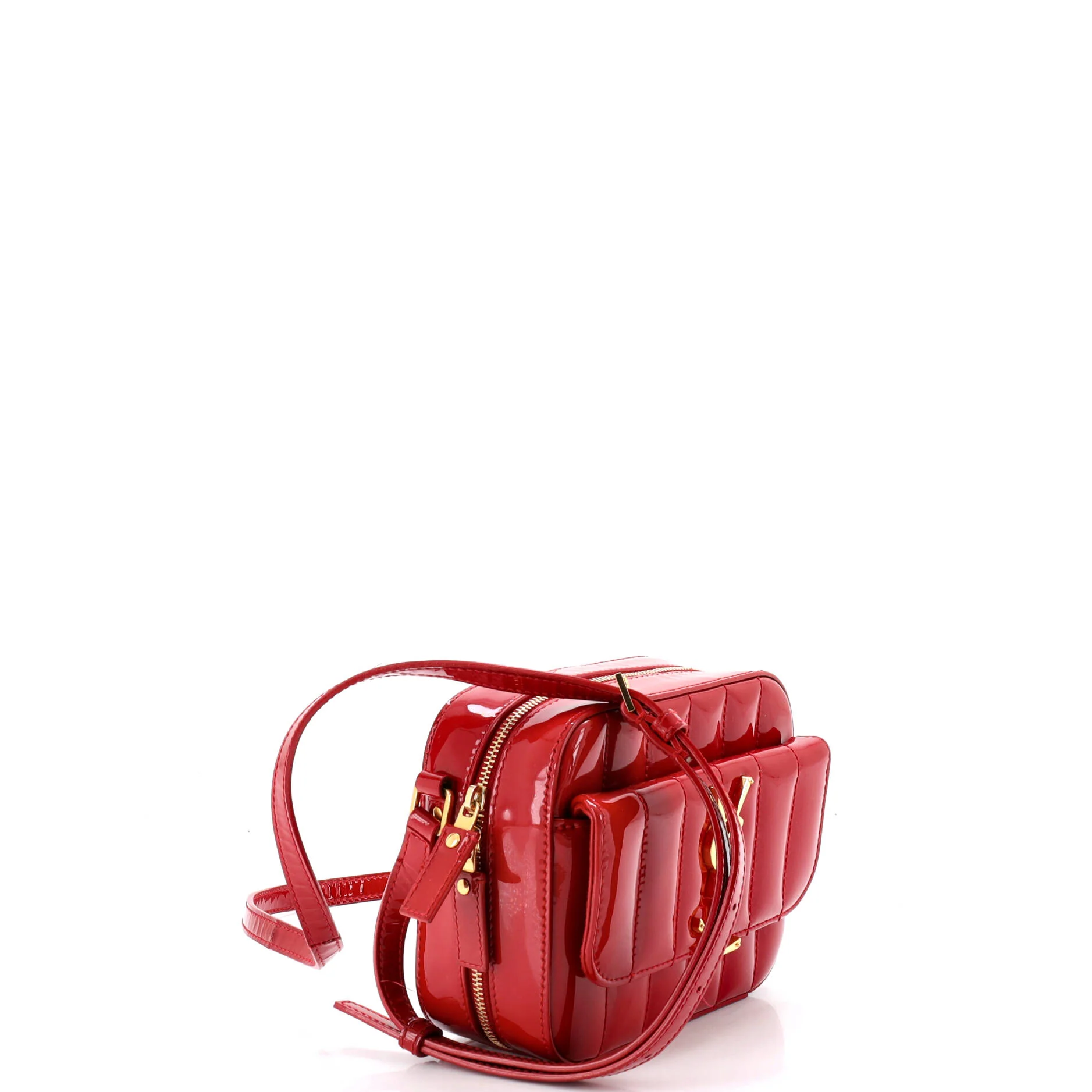 Vicky Camera Bag Vertical Quilt Patent Toy - Image 2