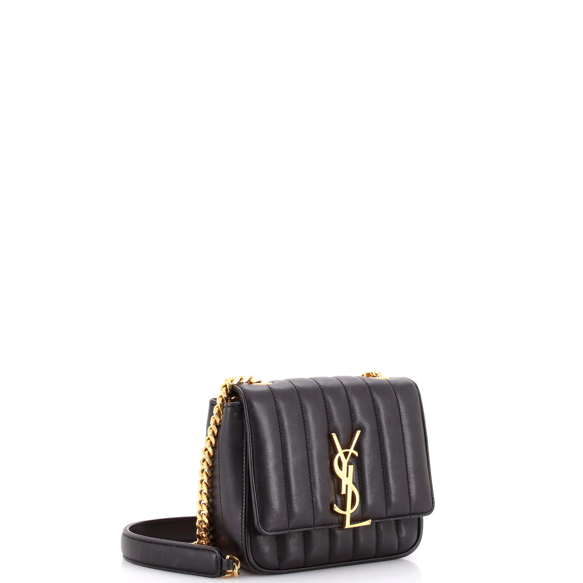 Vicky Crossbody Bag Vertical Quilted Leather Small - Image 2