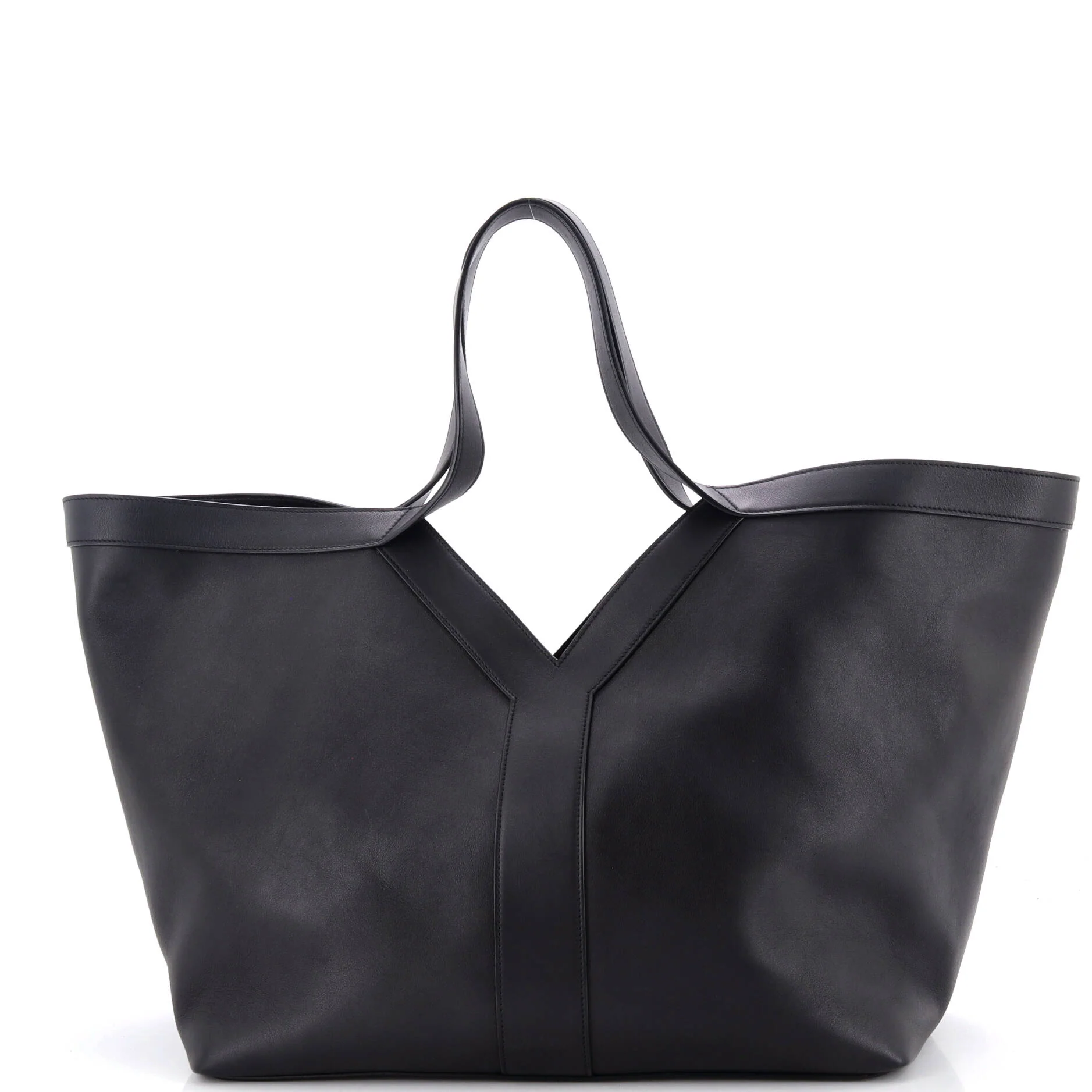 Y Tote Leather Medium