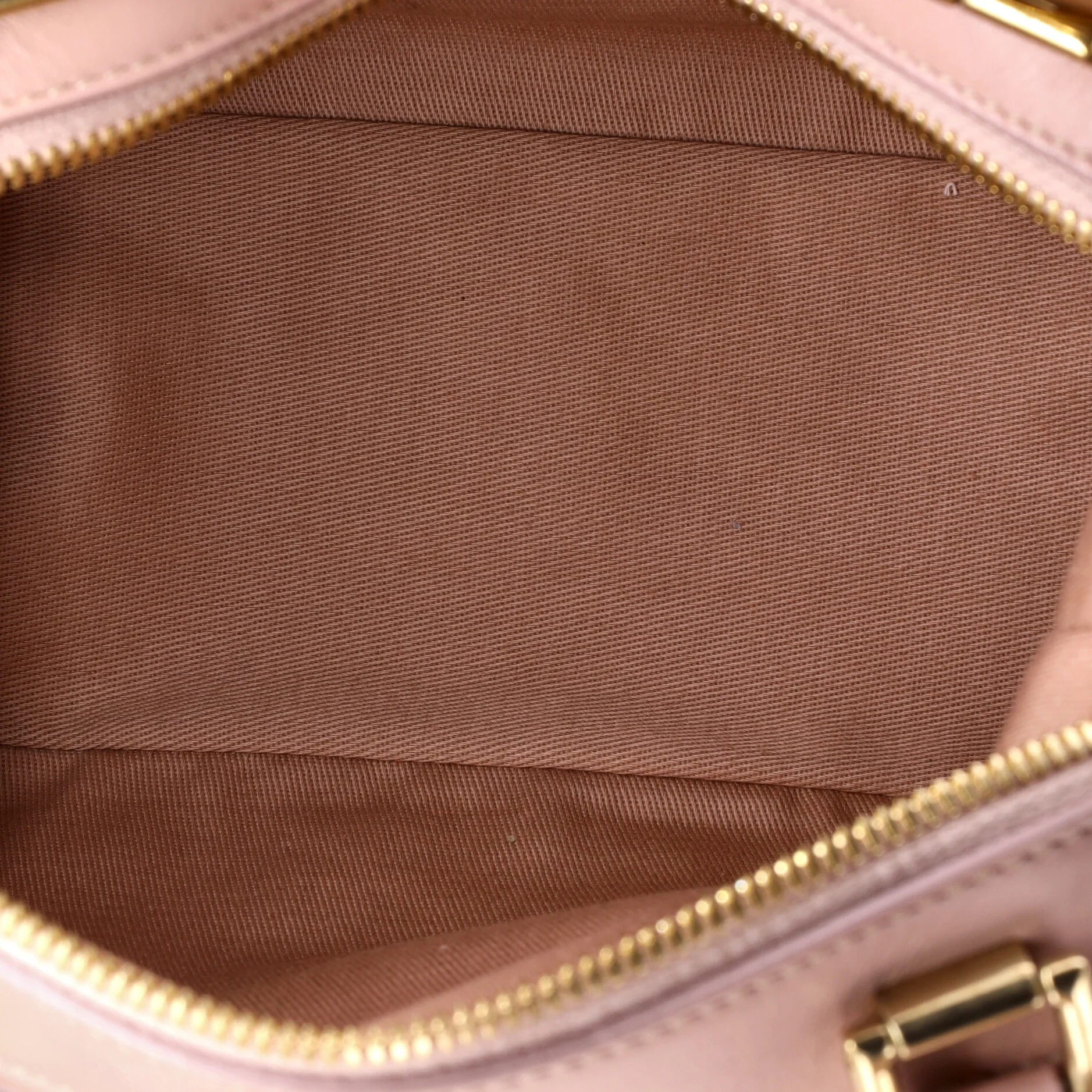 Convertible Top Handle Bowling Bag Quilted Leather - Image 5