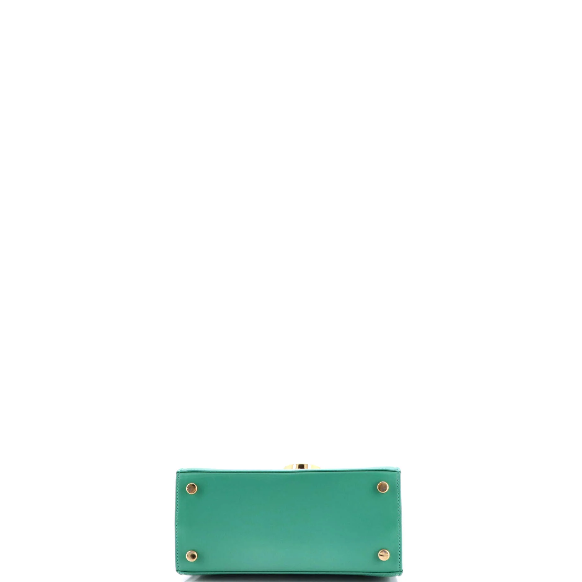 Gancini Convertible Top Handle Bag Leather Mini - Image 4