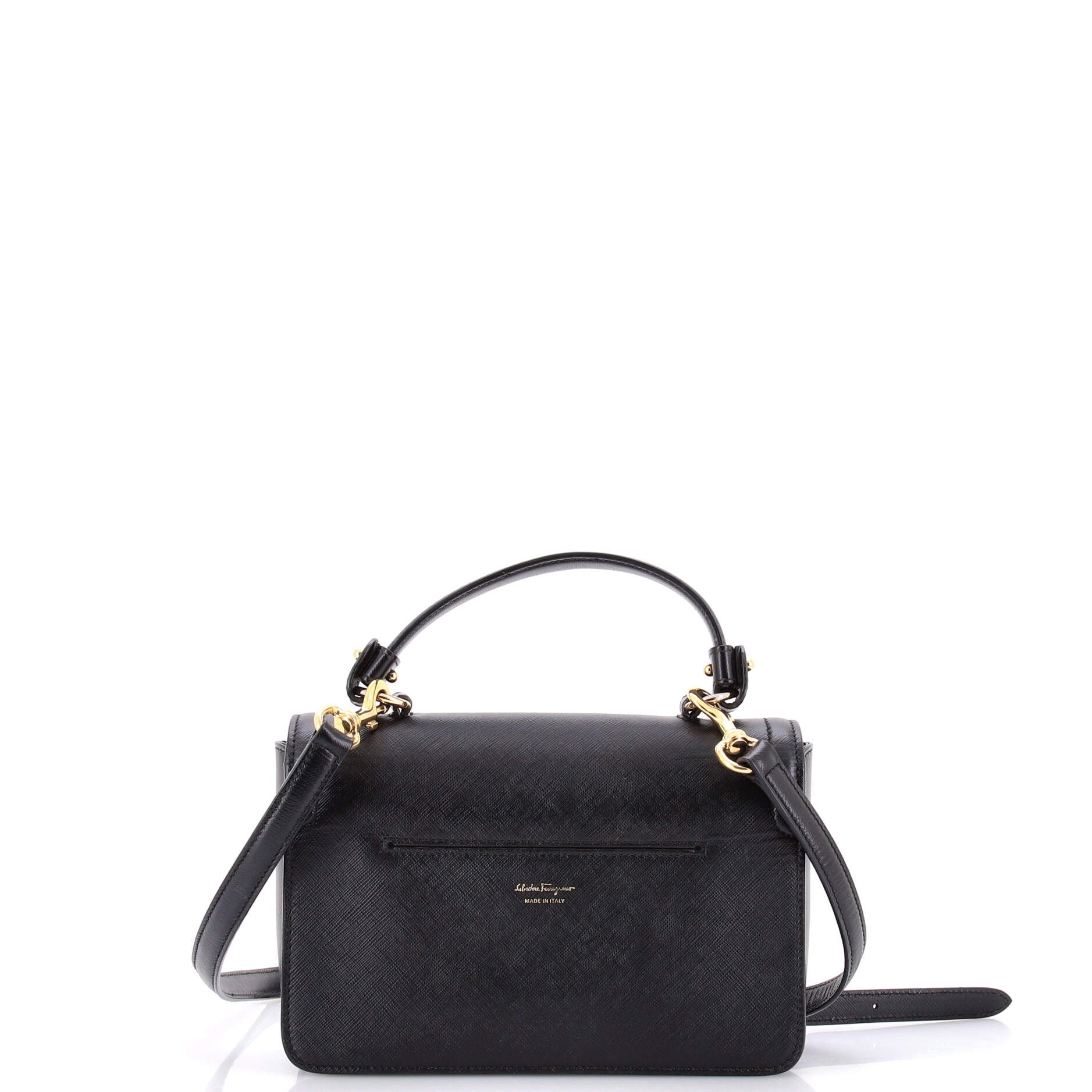 Seila Top Handle Bag Leather Small - Image 3