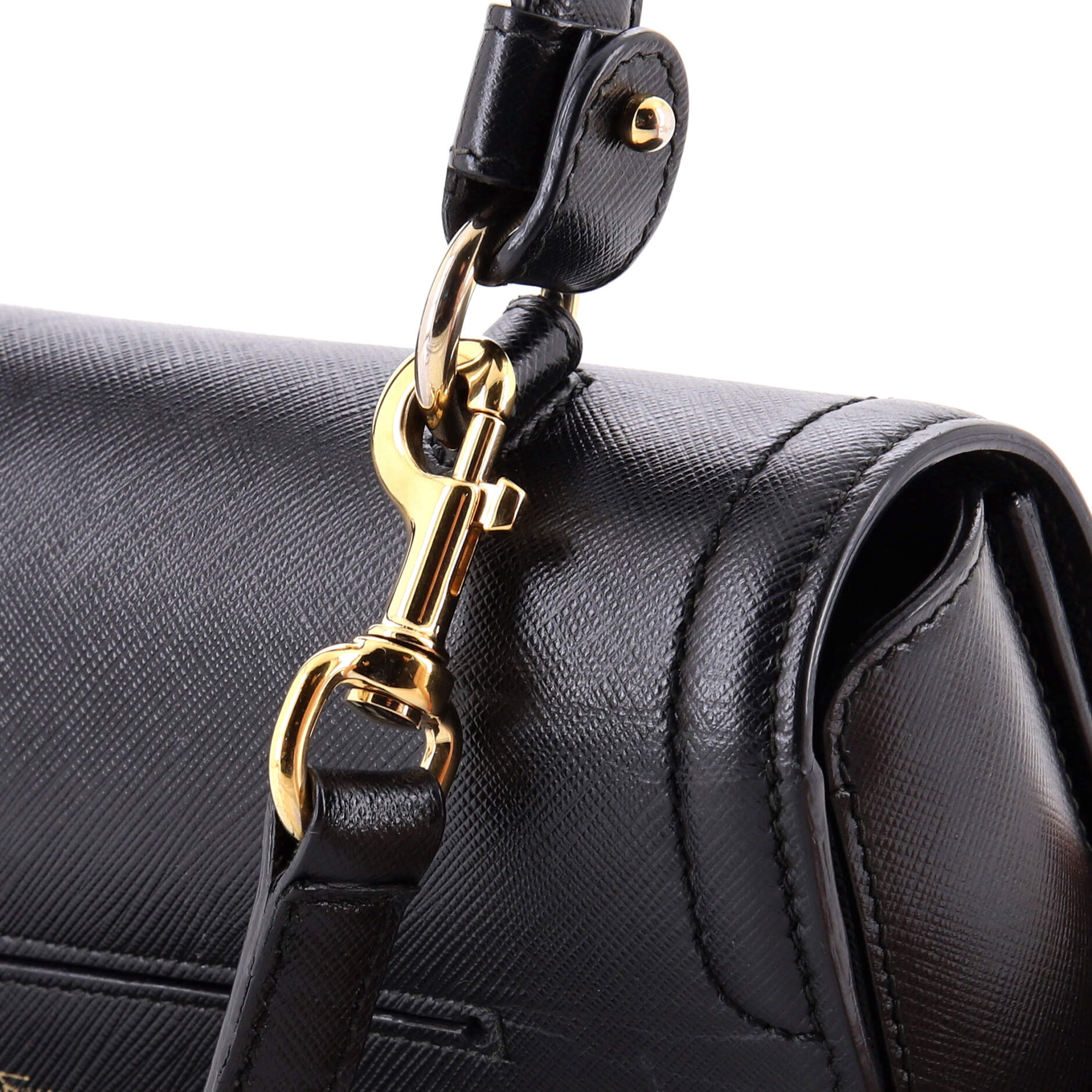 Seila Top Handle Bag Leather Small - Image 7