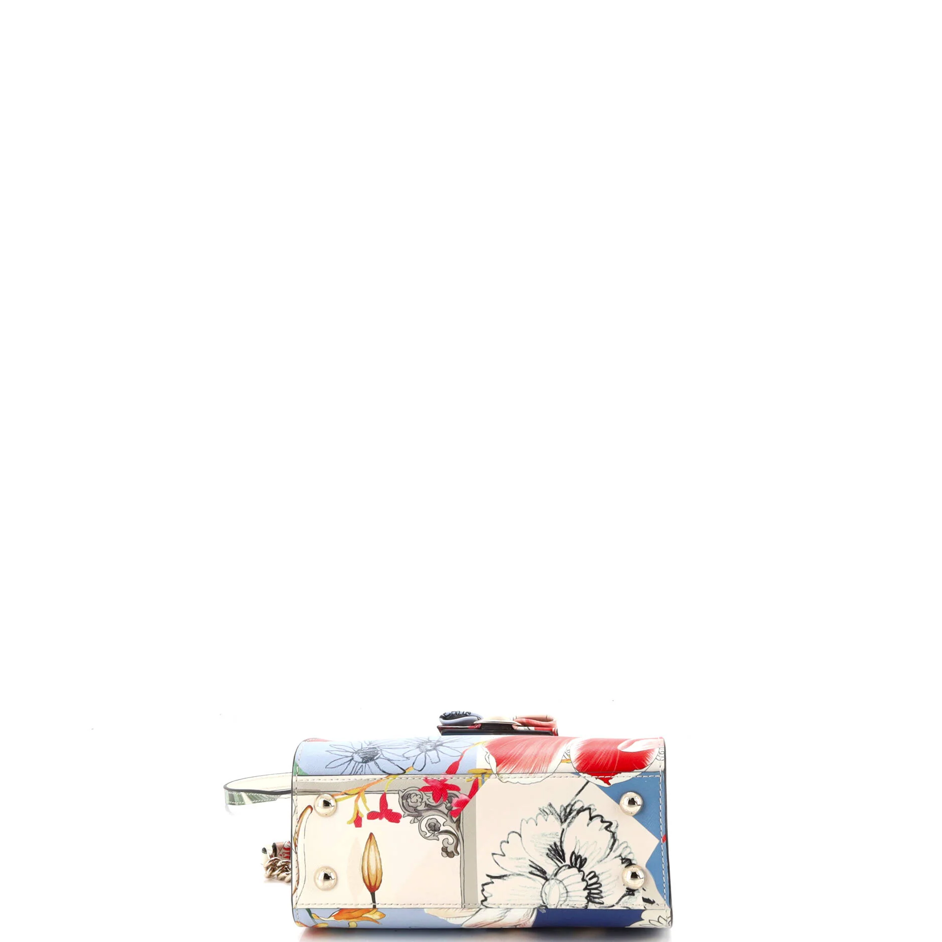 Vara Convertible Top Handle Print Leather Mini - Image 4