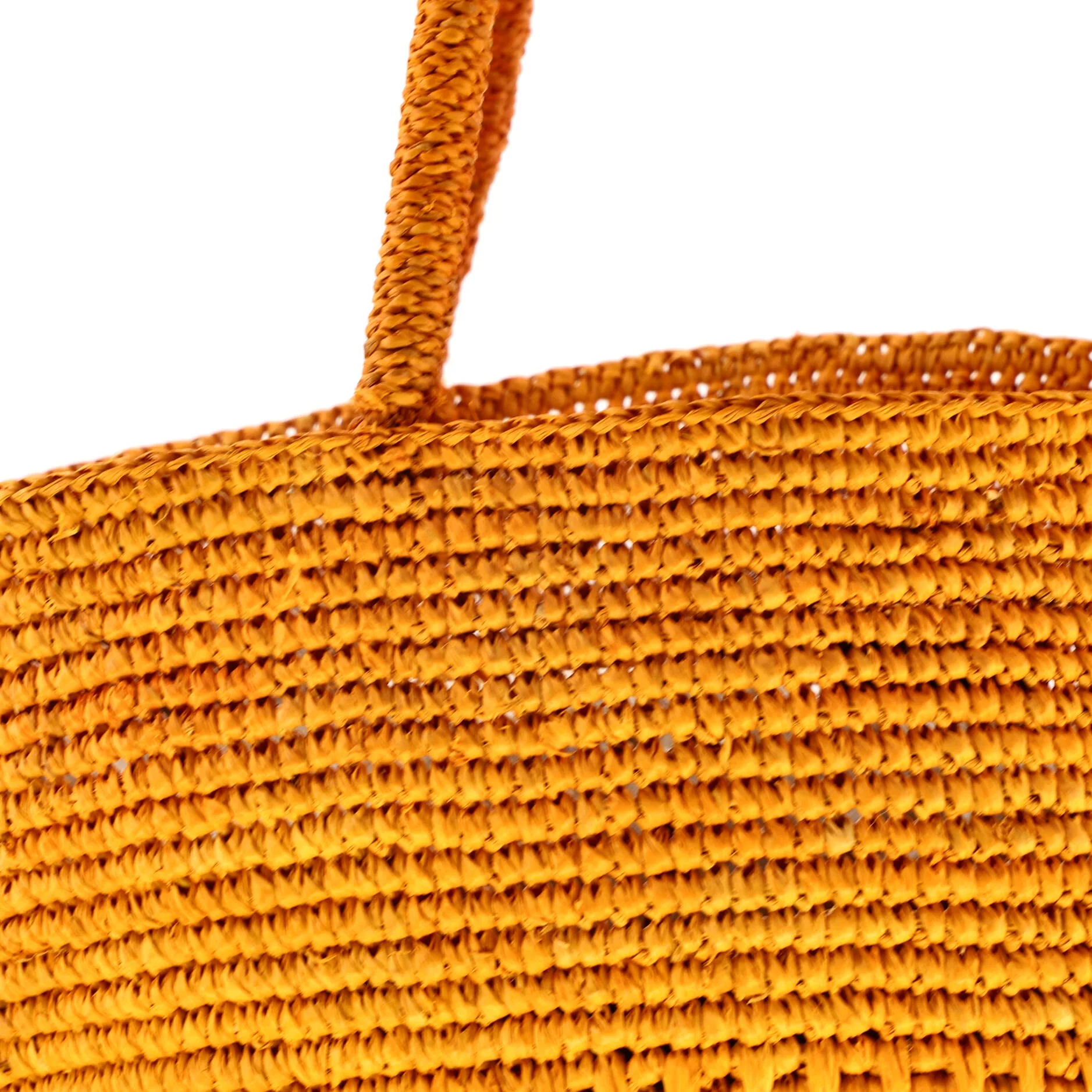 Emilie Basket Bag Raffia Small - Image 7