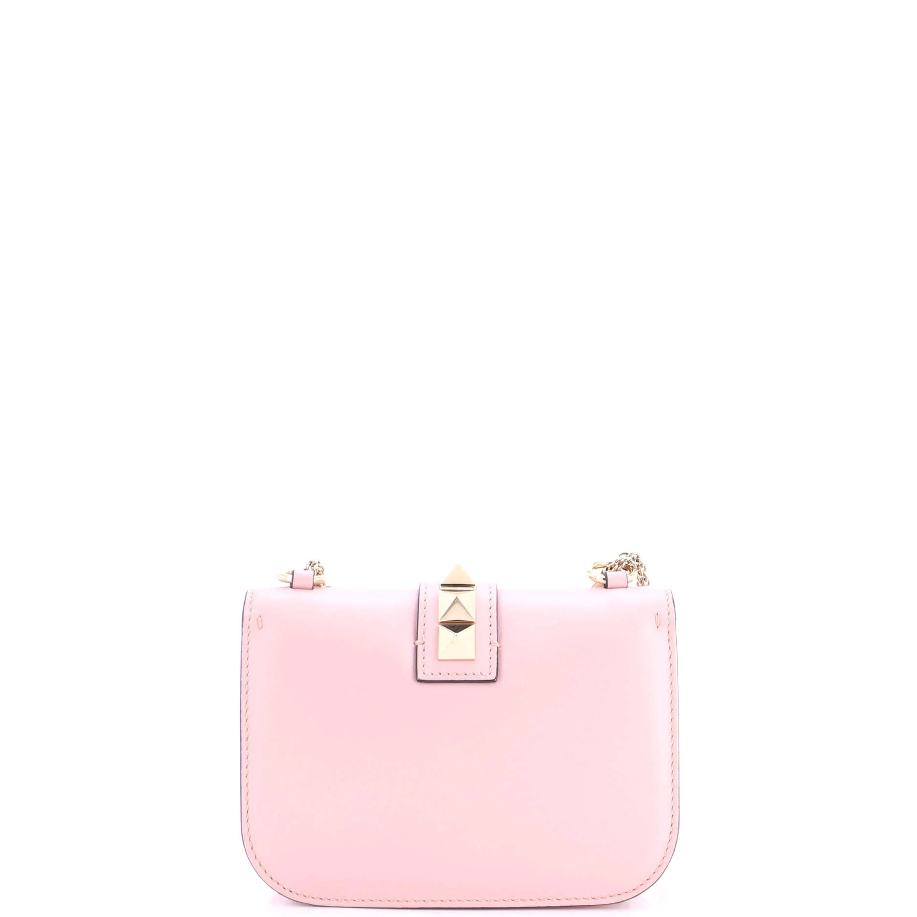 Glam Lock Shoulder Bag Leather Small - Image 3