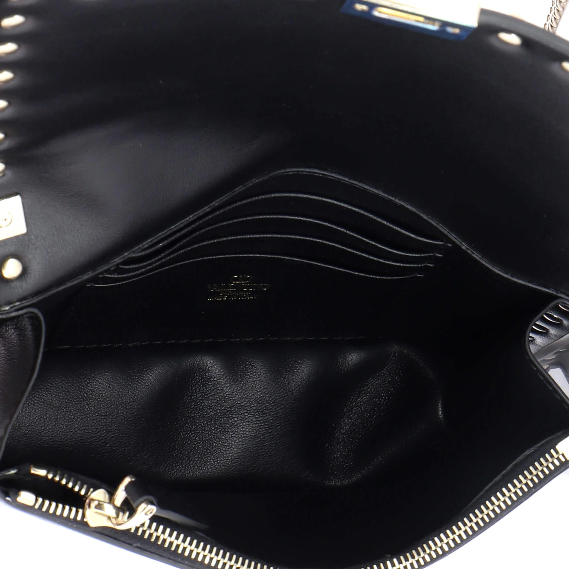 Rockstud Flap Shoulder Bag Leather Mini - Image 5