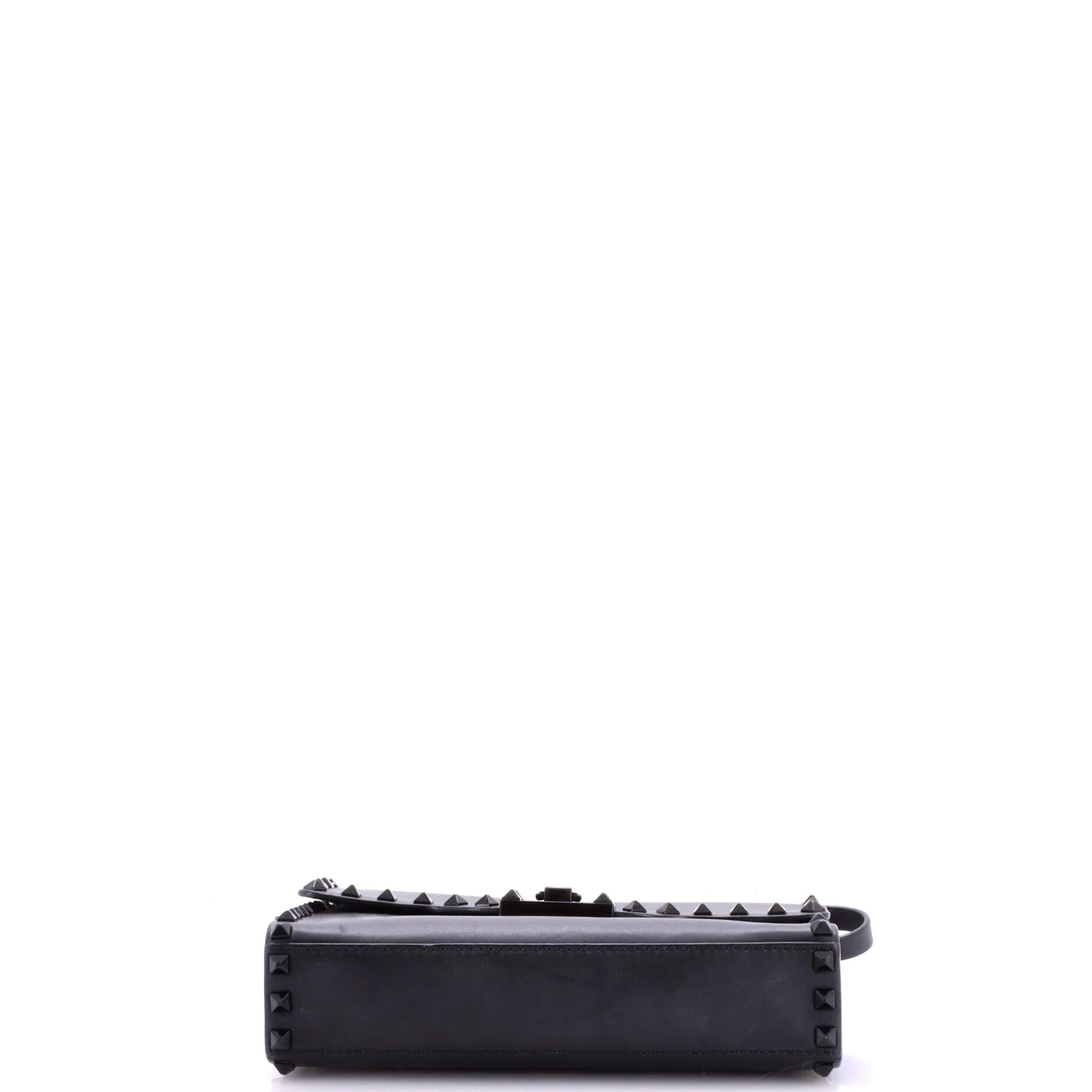 Rockstud Flip Lock Flap Bag Leather Medium - Image 4