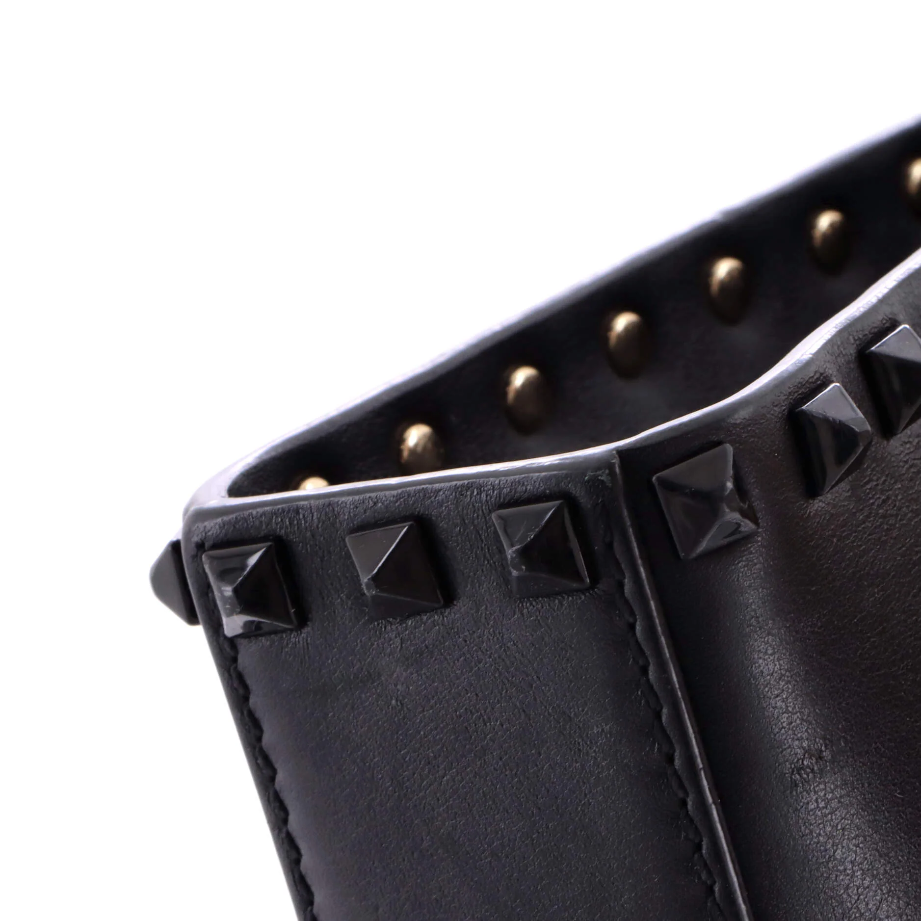 Rockstud Flip Lock Flap Bag Leather Medium - Image 6