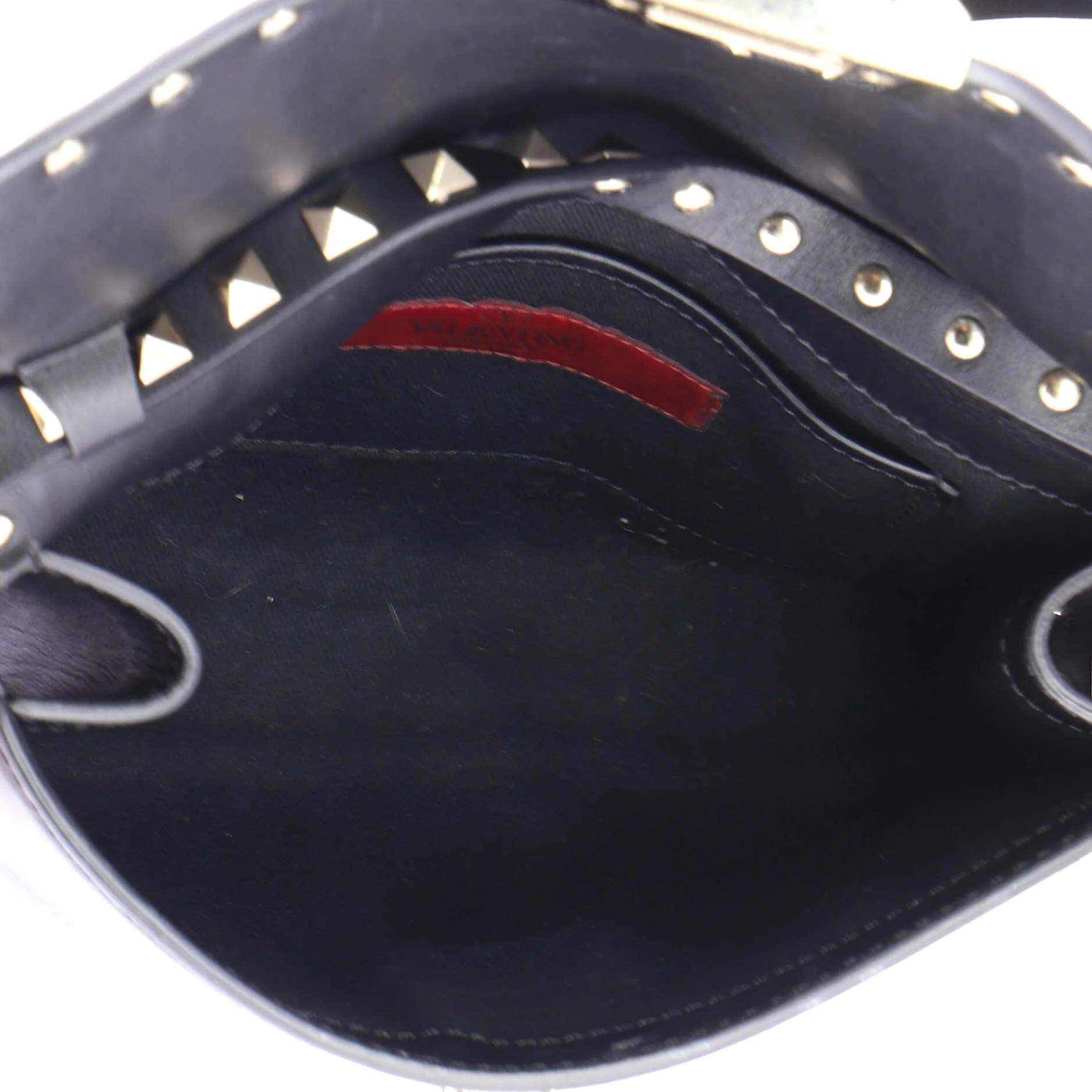 Rockstud Flip Lock Flap Bag Leather Medium - Image 5
