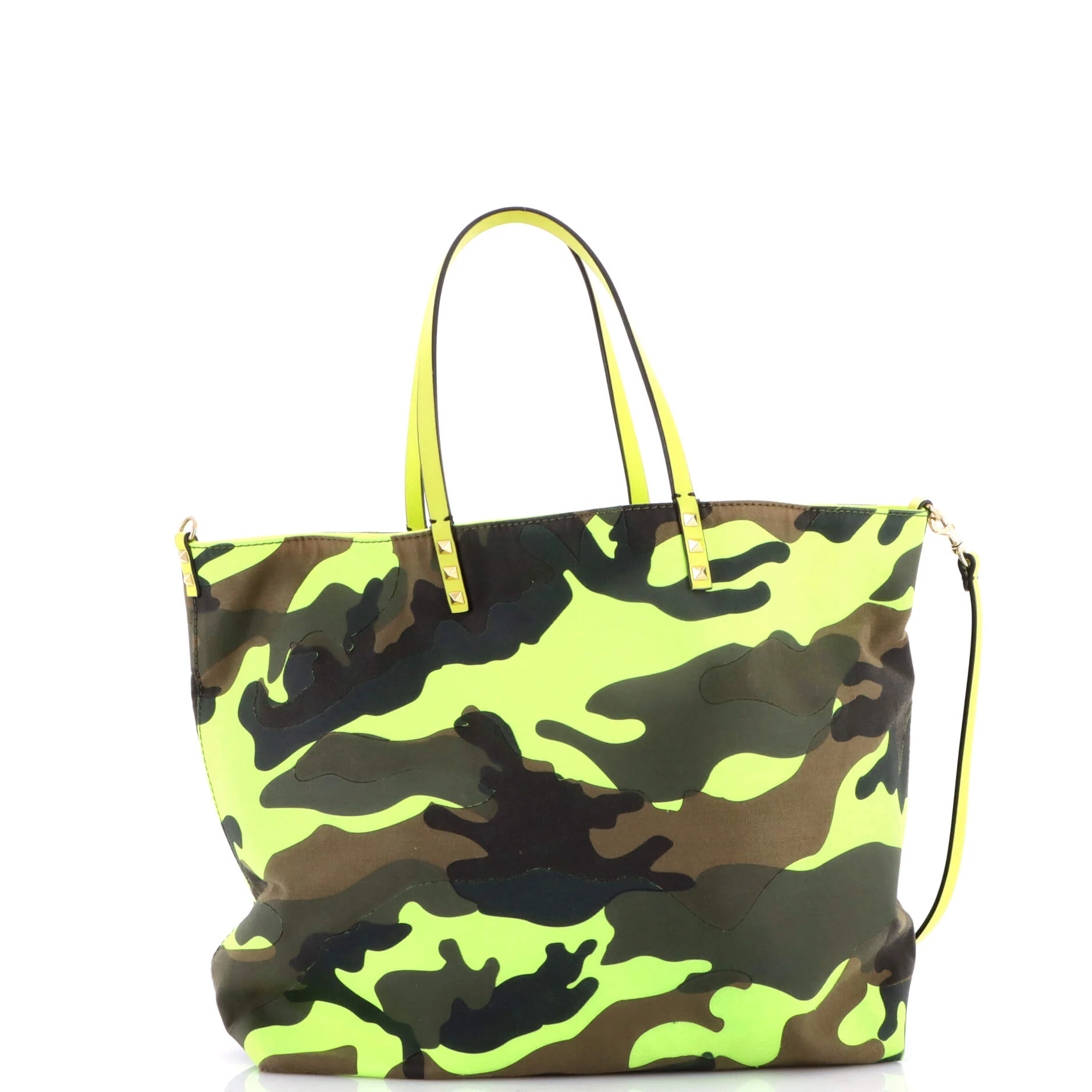 Rockstud Open Reversible Convertible Tote Camo Nylon Medium - Image 3