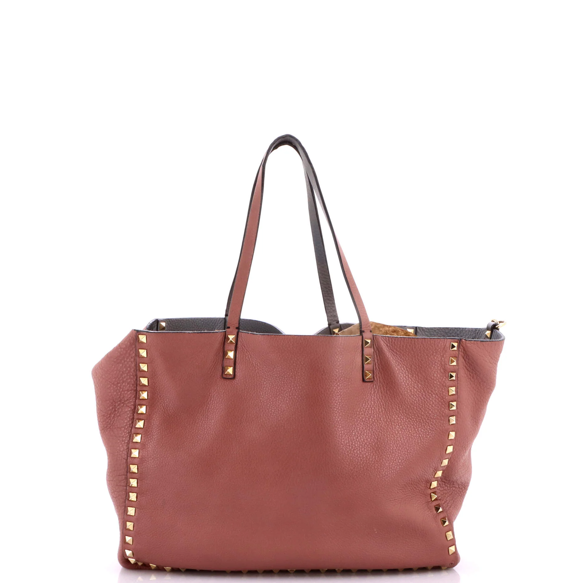 Rockstud Reversible Convertible Tote Leather Medium - Image 3