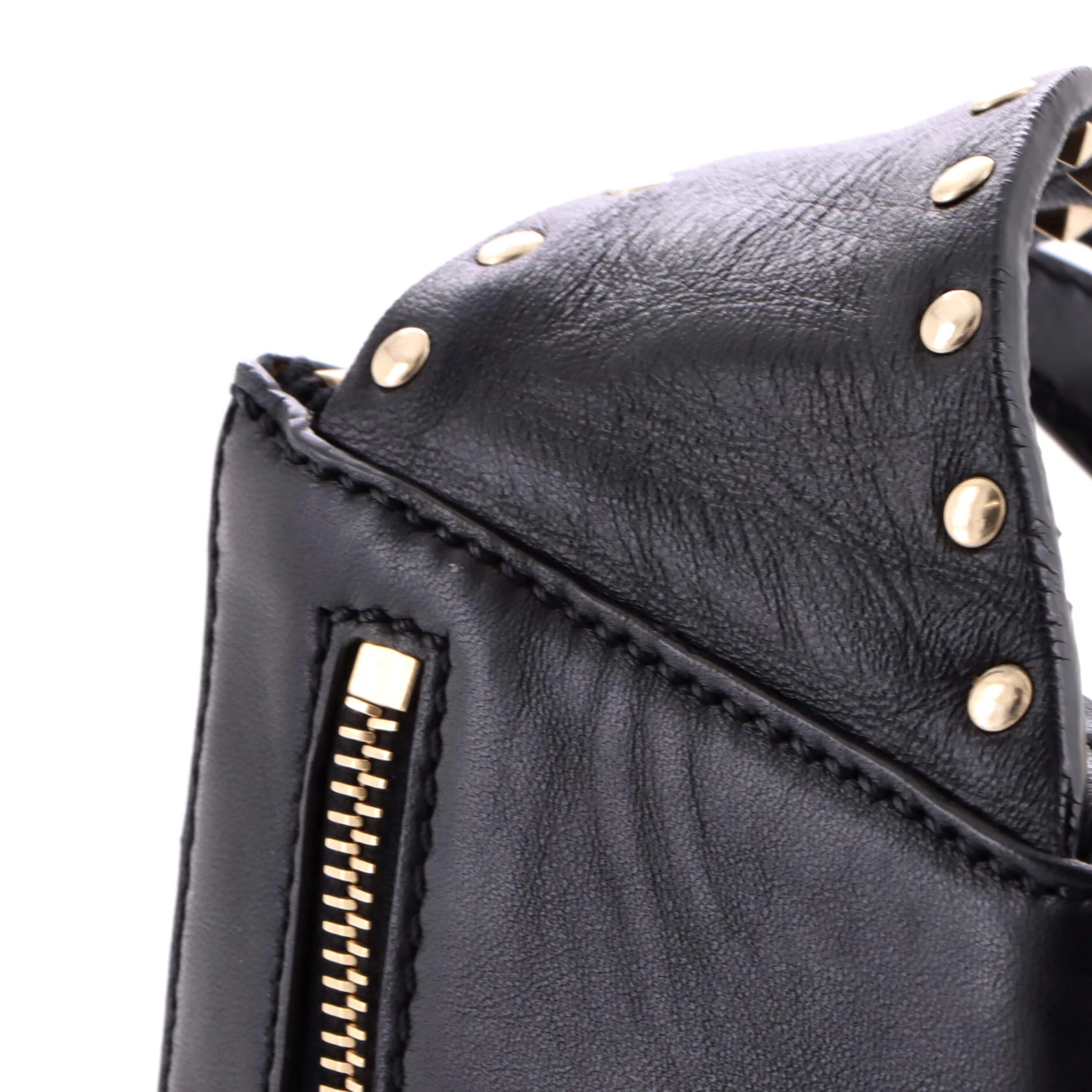 Rockstud Spike Belt Bag Quilted Leather Small - Image 6