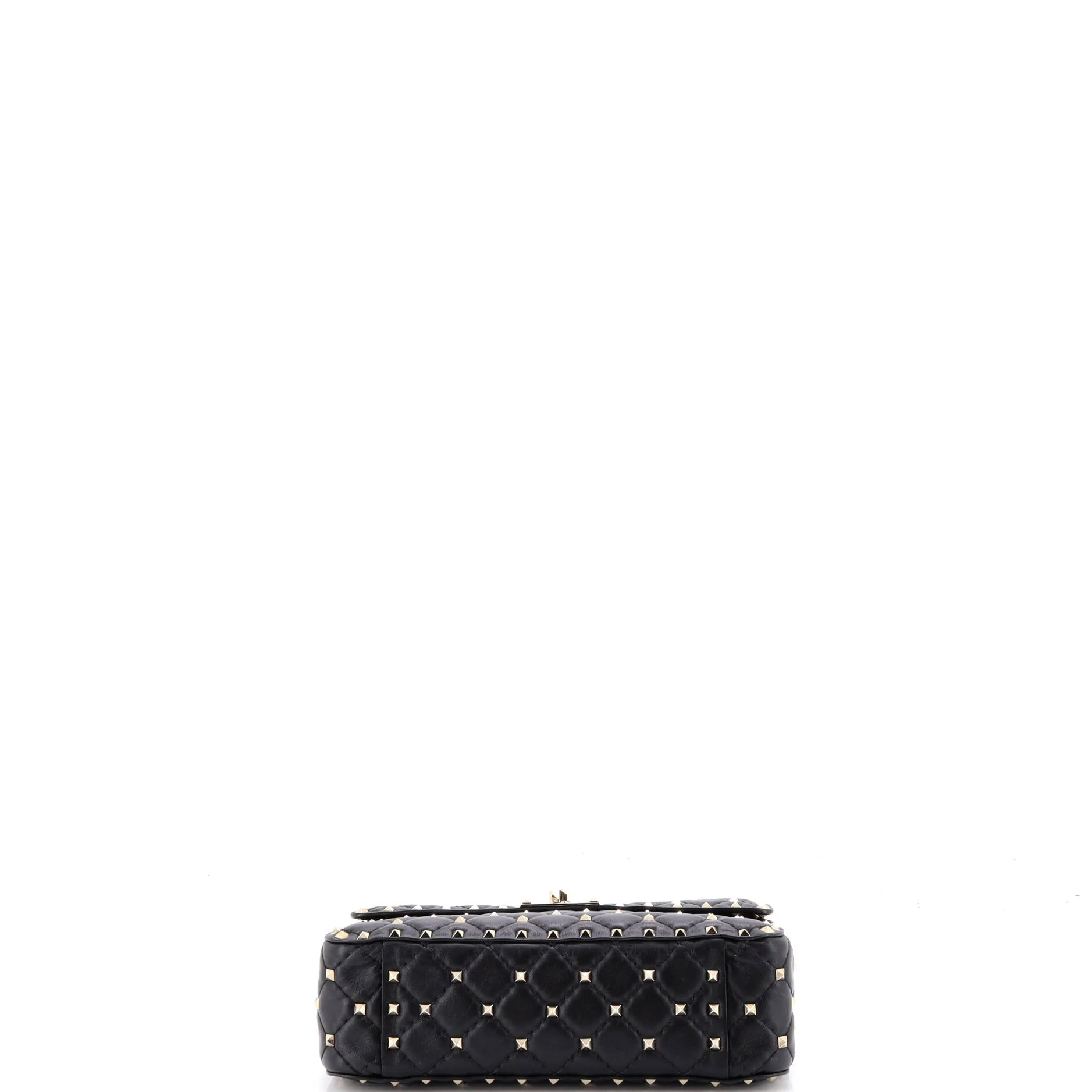 Rockstud Spike Flap Bag Quilted Leather Medium - Image 4
