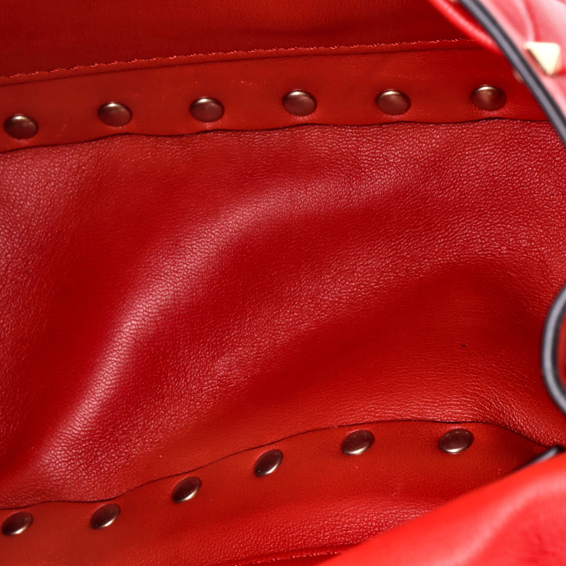 Rockstud Spike Flap Bag Quilted Leather Medium - Image 5